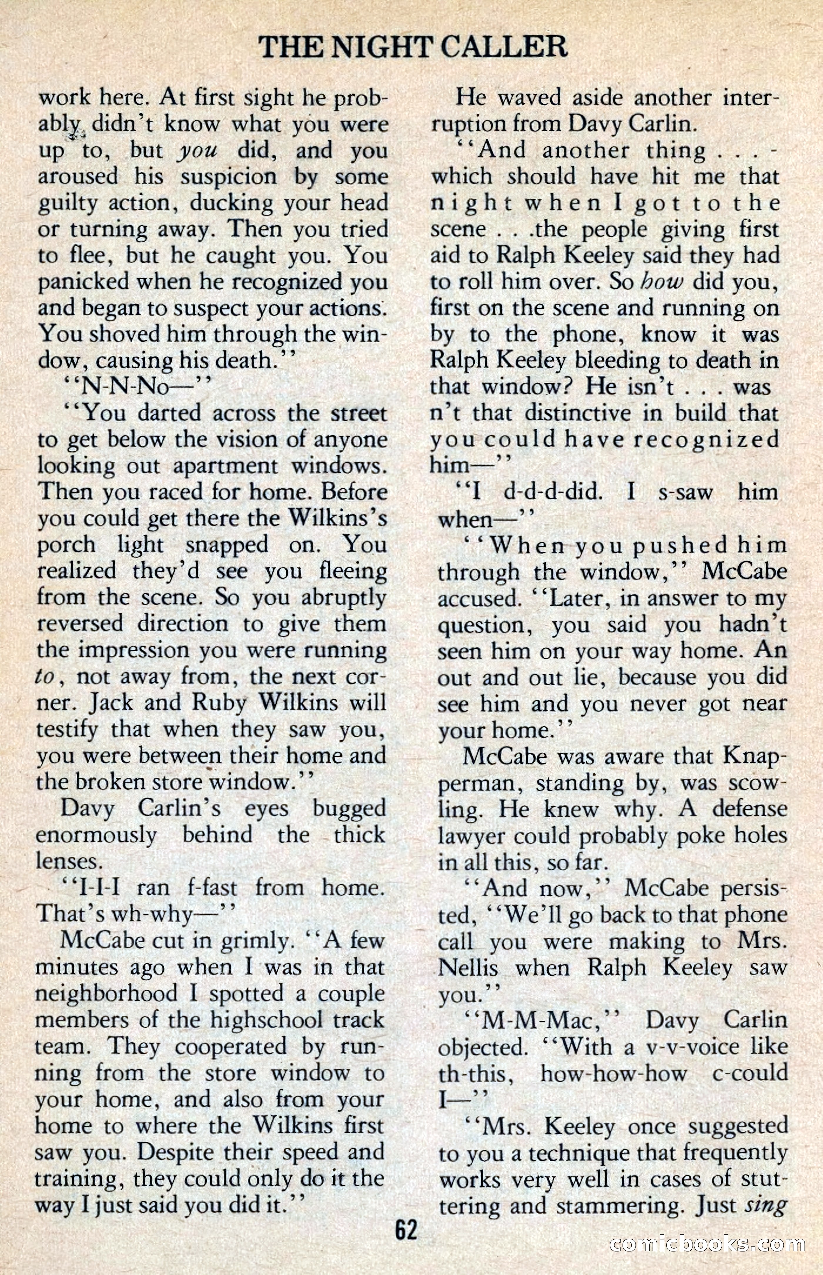 The Executioner Mystery Magazine — page 64 of 134