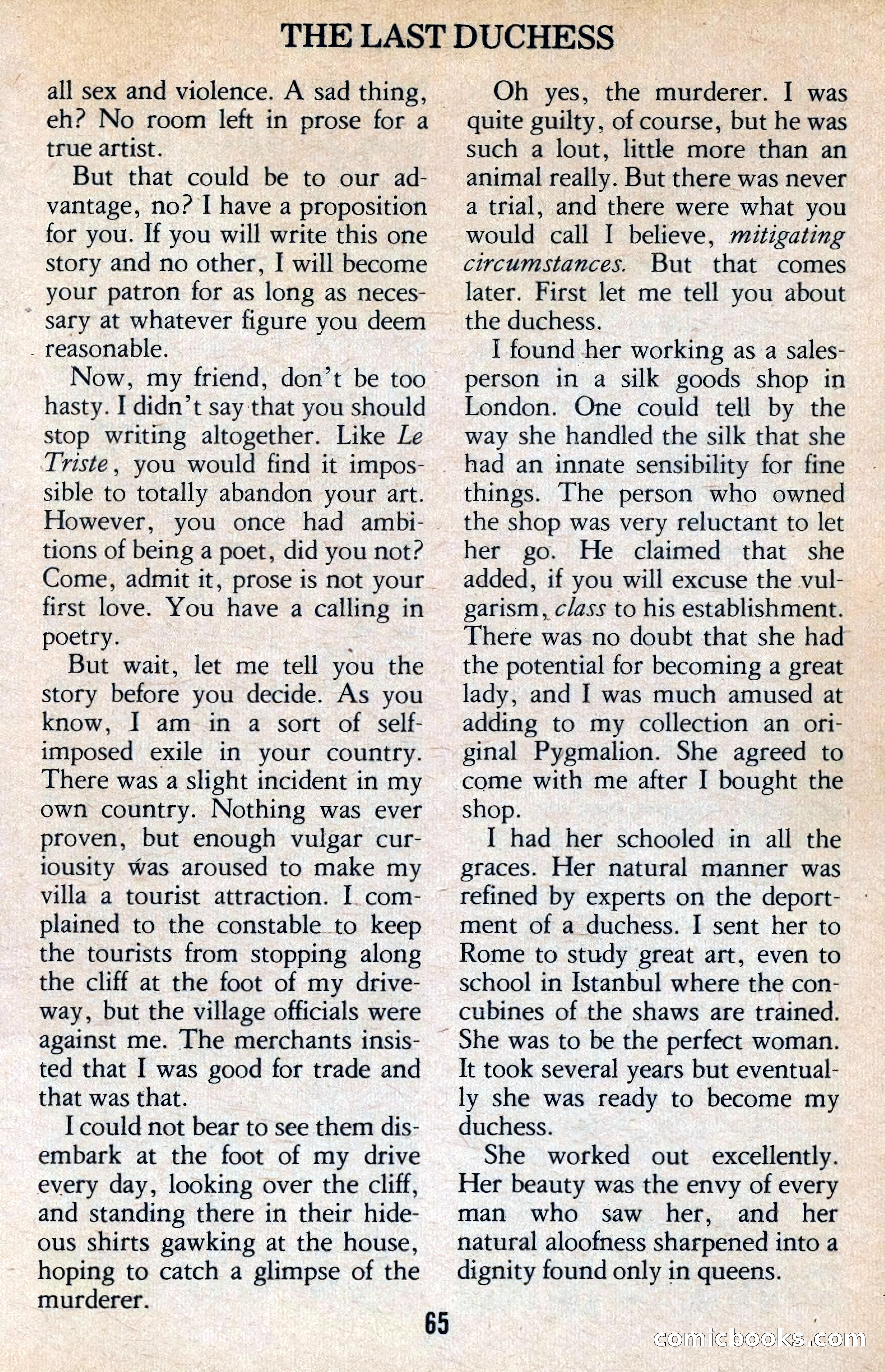 The Executioner Mystery Magazine — page 69 of 134