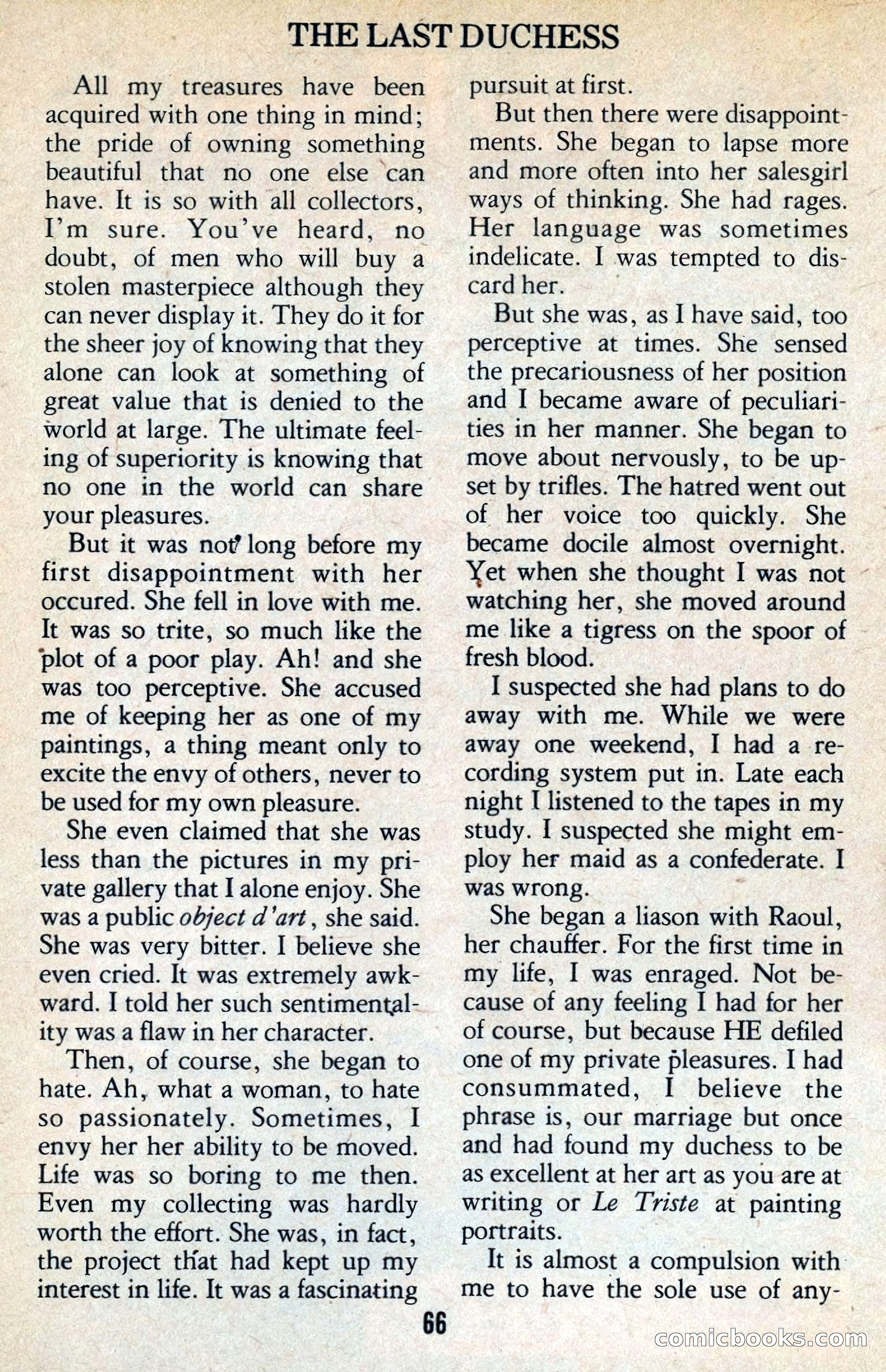 The Executioner Mystery Magazine — page 70 of 134