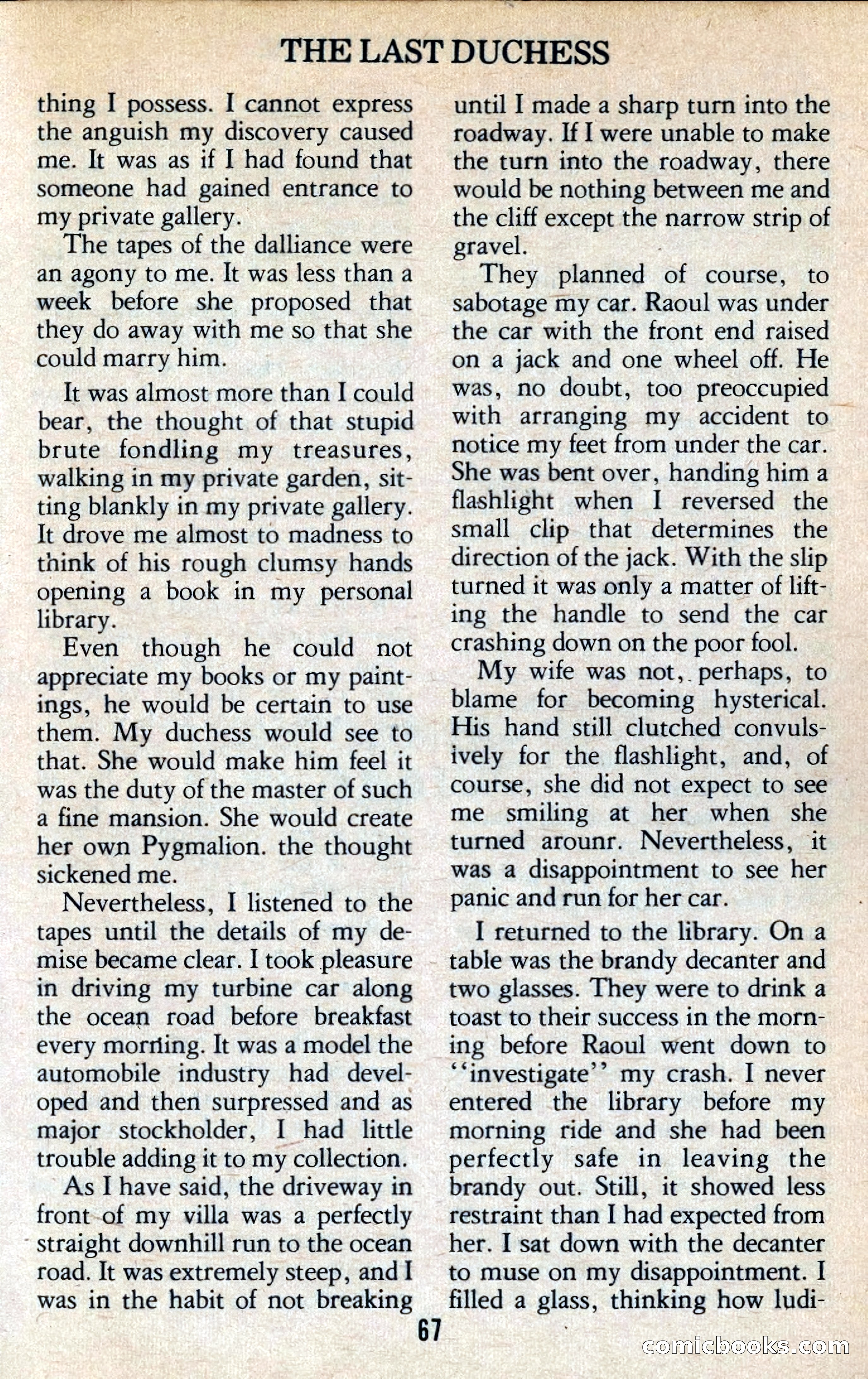 The Executioner Mystery Magazine — page 71 of 134