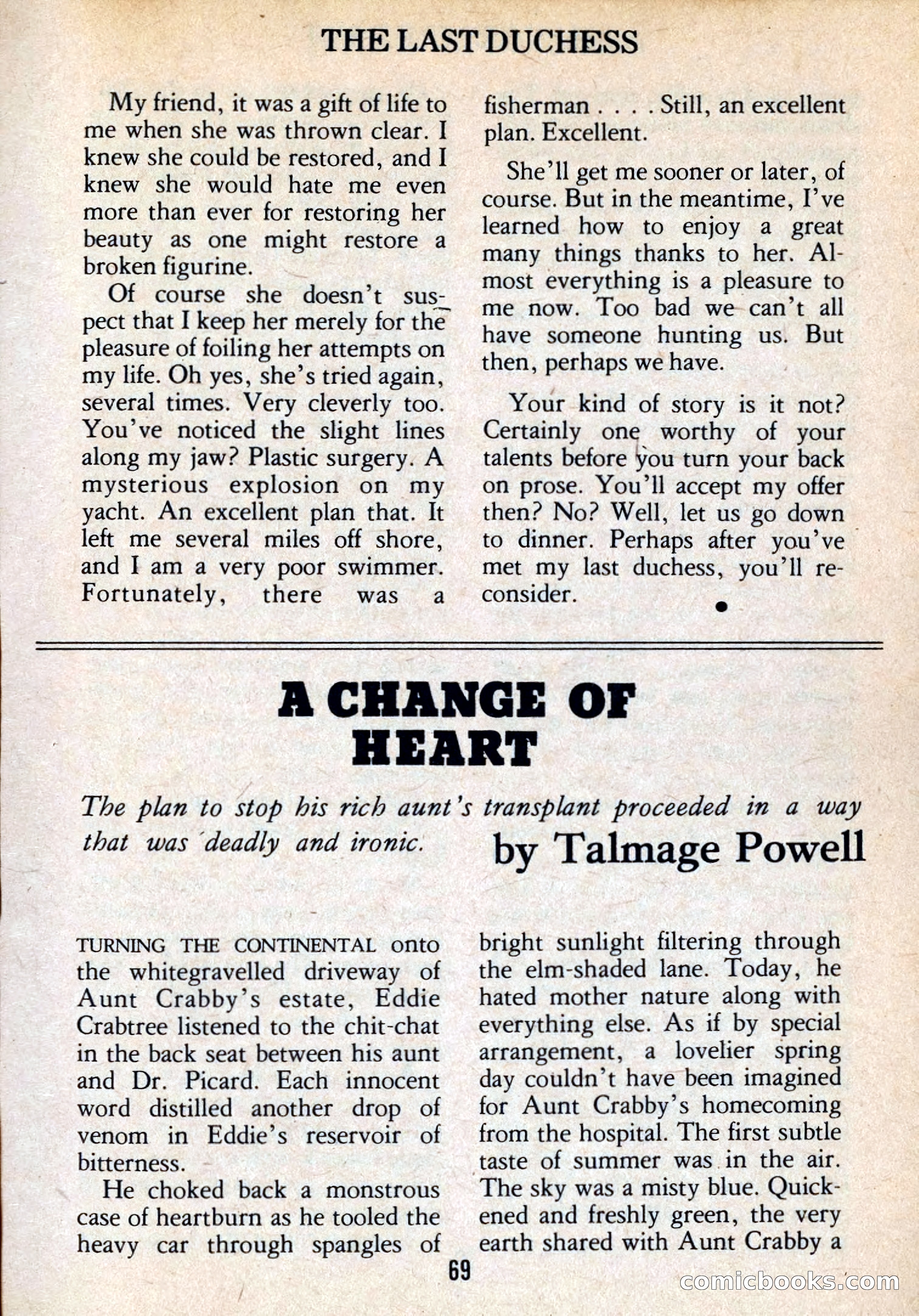 The Executioner Mystery Magazine — page 73 of 134