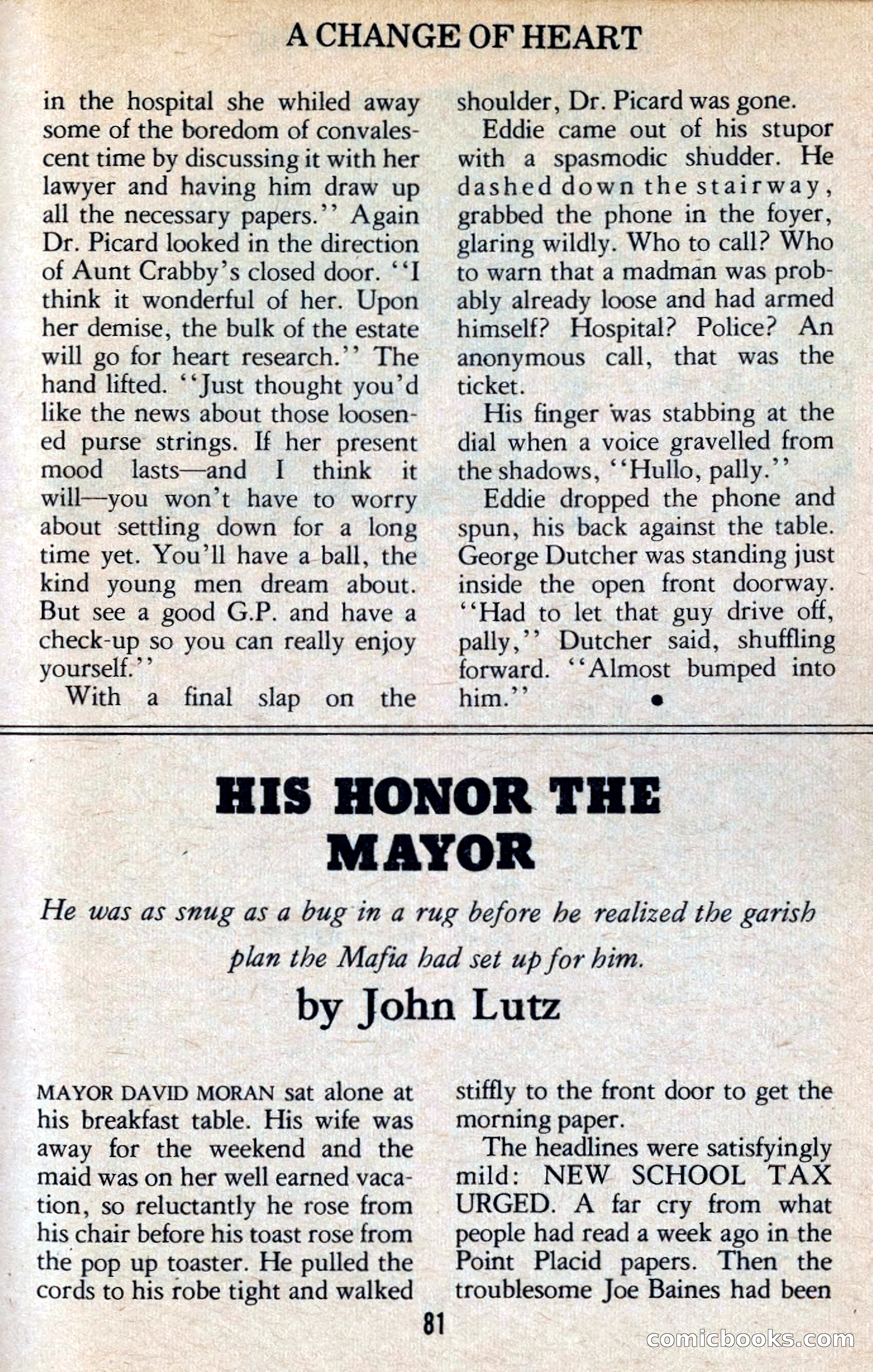 The Executioner Mystery Magazine — page 85 of 134