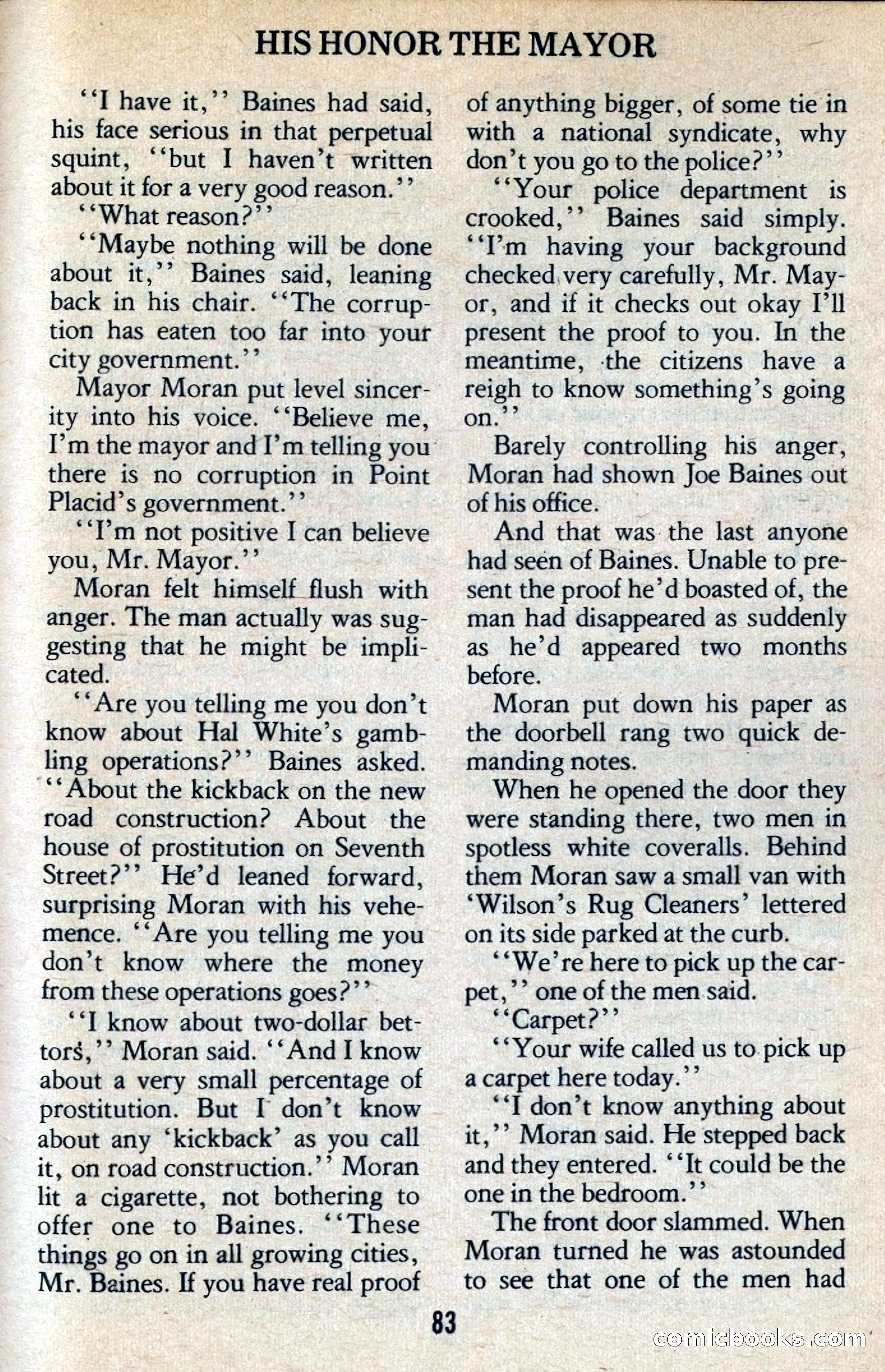The Executioner Mystery Magazine — page 87 of 134