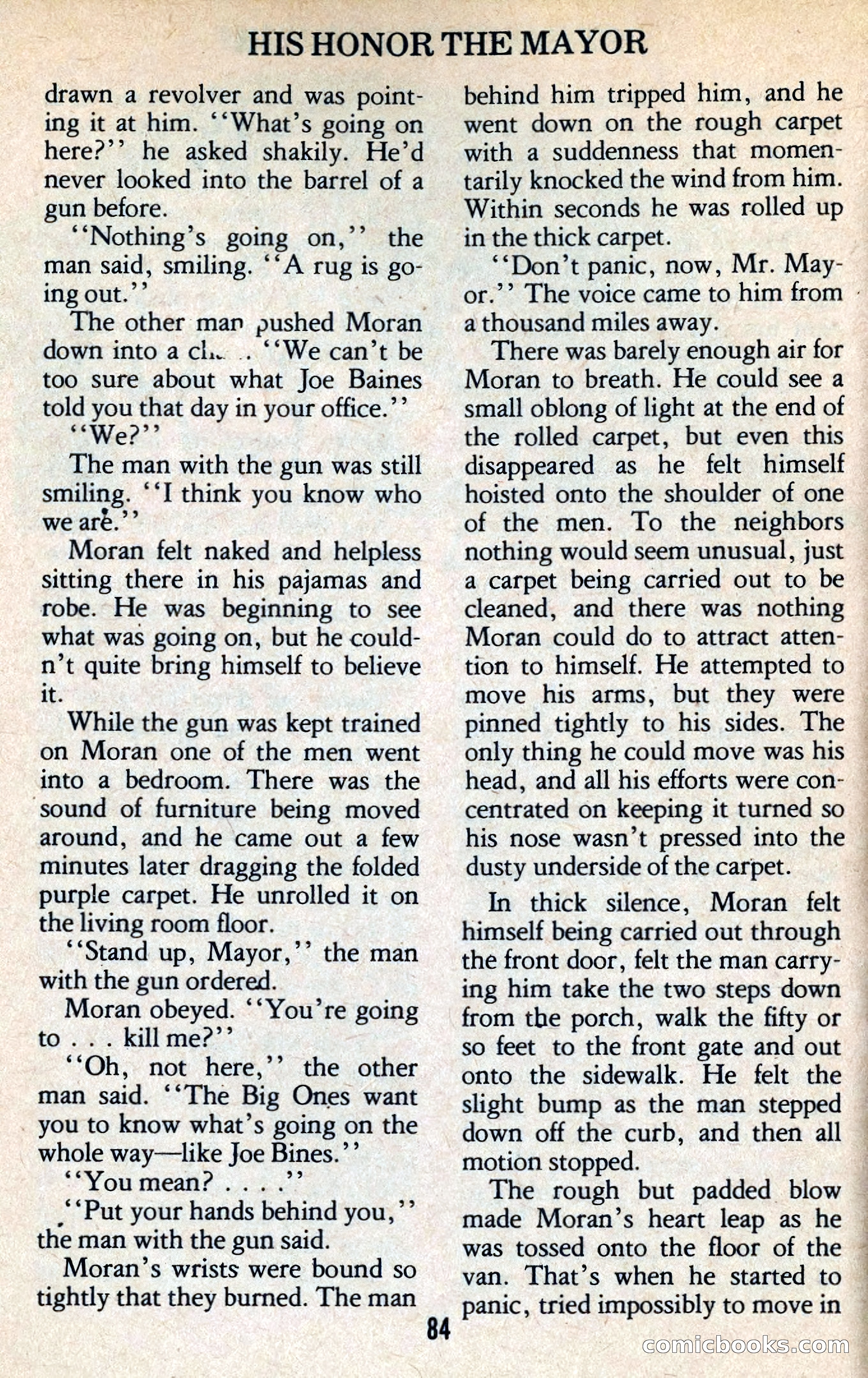 The Executioner Mystery Magazine — page 88 of 134