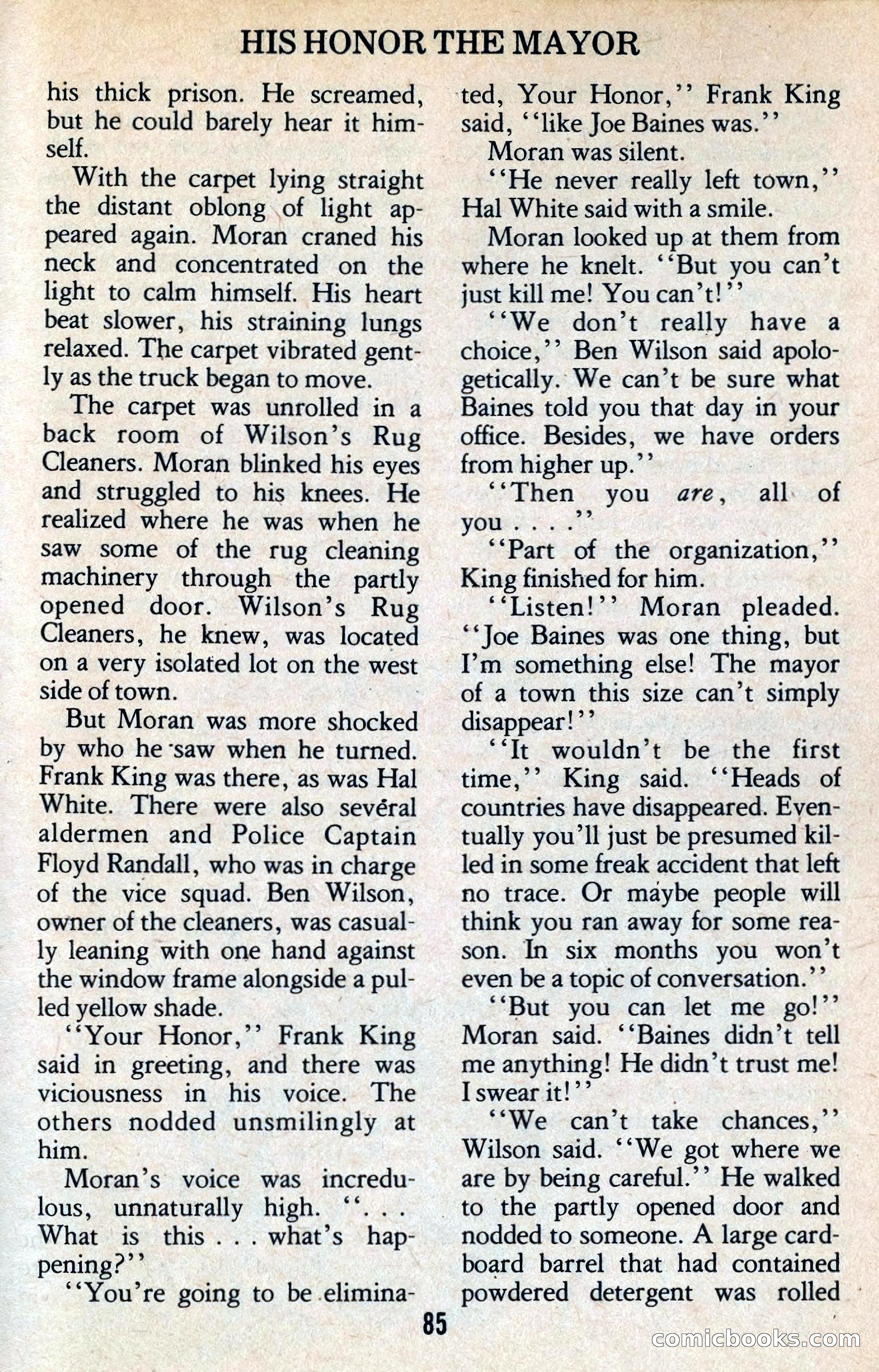 The Executioner Mystery Magazine — page 89 of 134