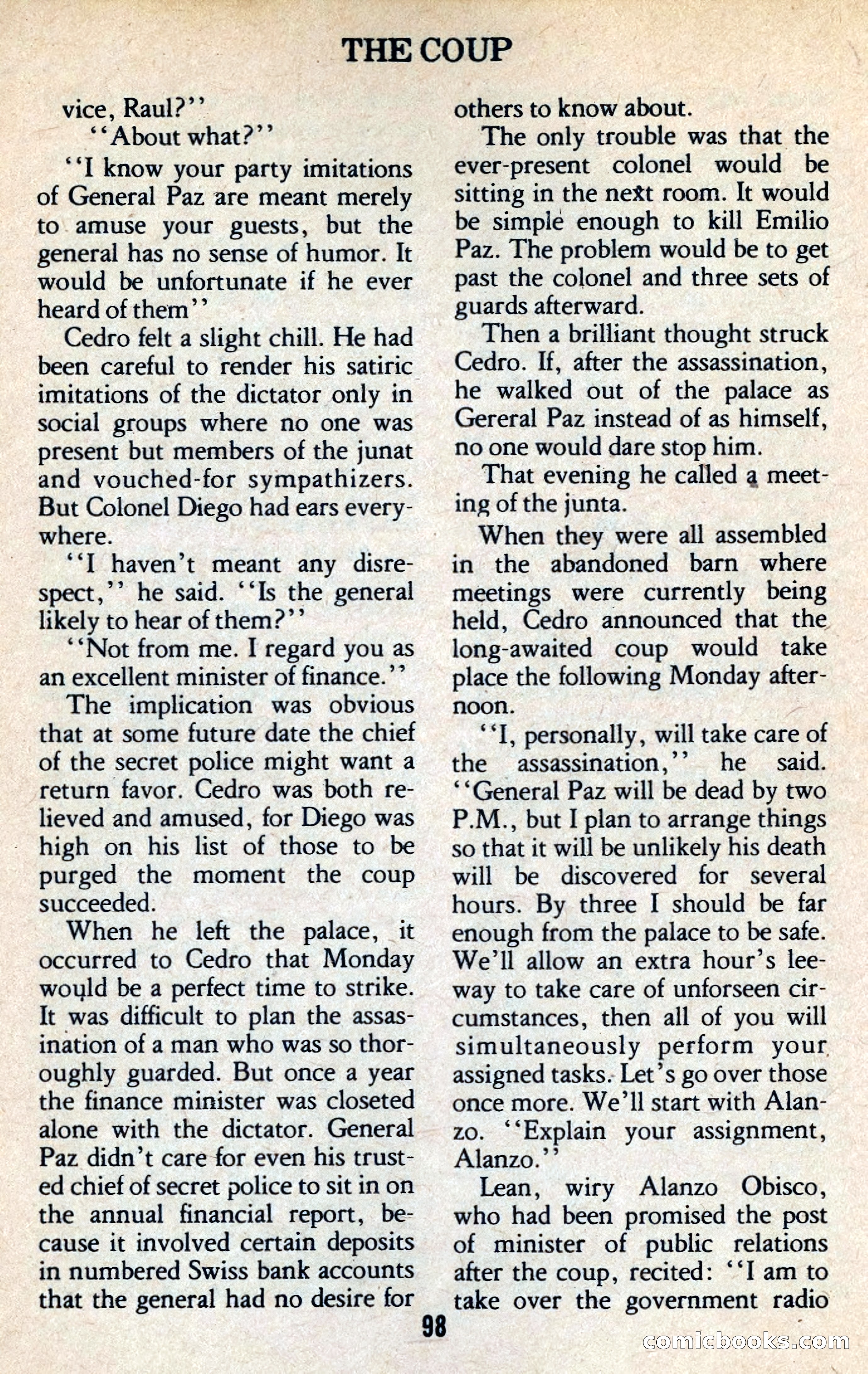 The Executioner Mystery Magazine — page 102 of 134