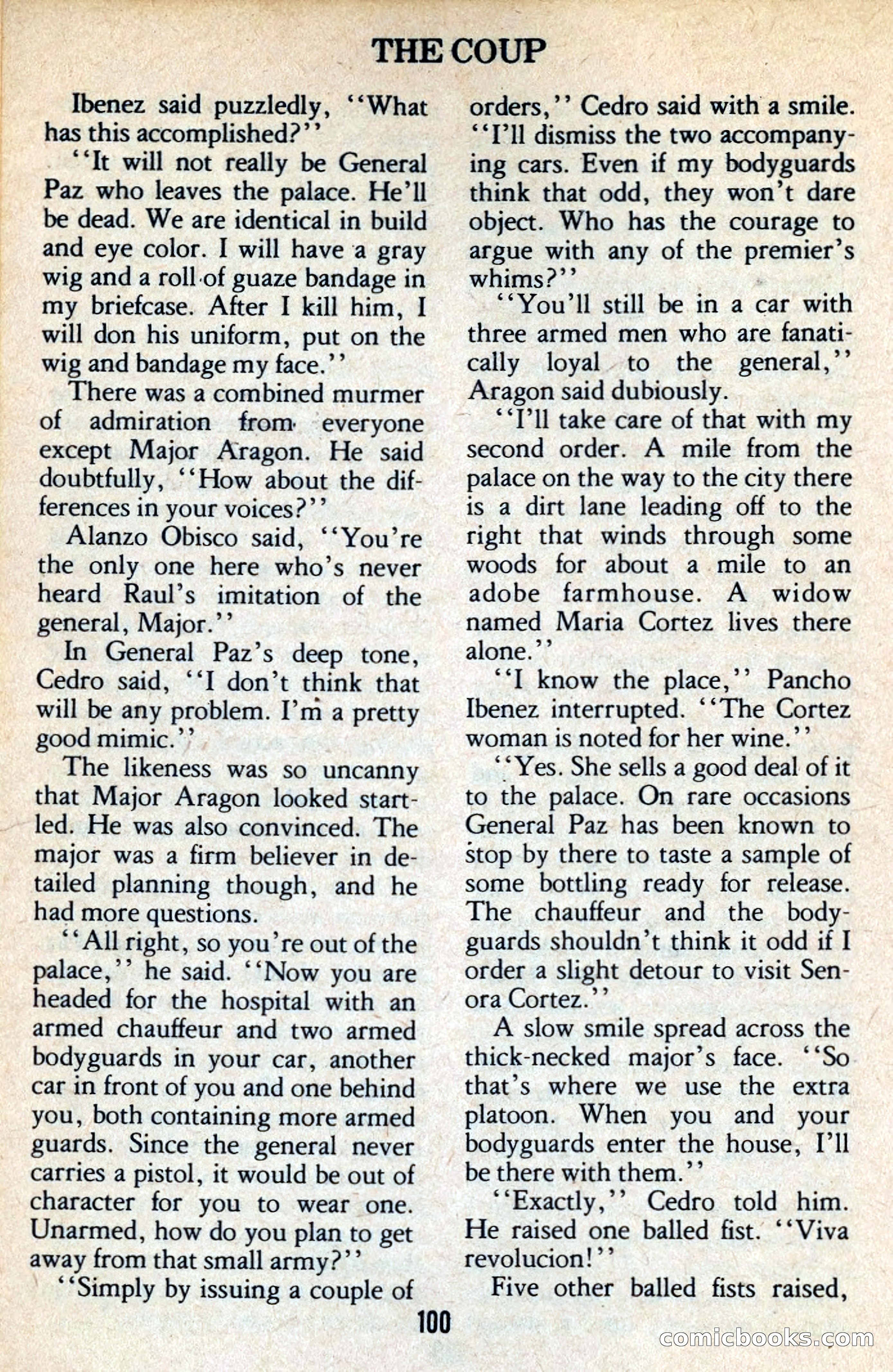 The Executioner Mystery Magazine — page 104 of 134