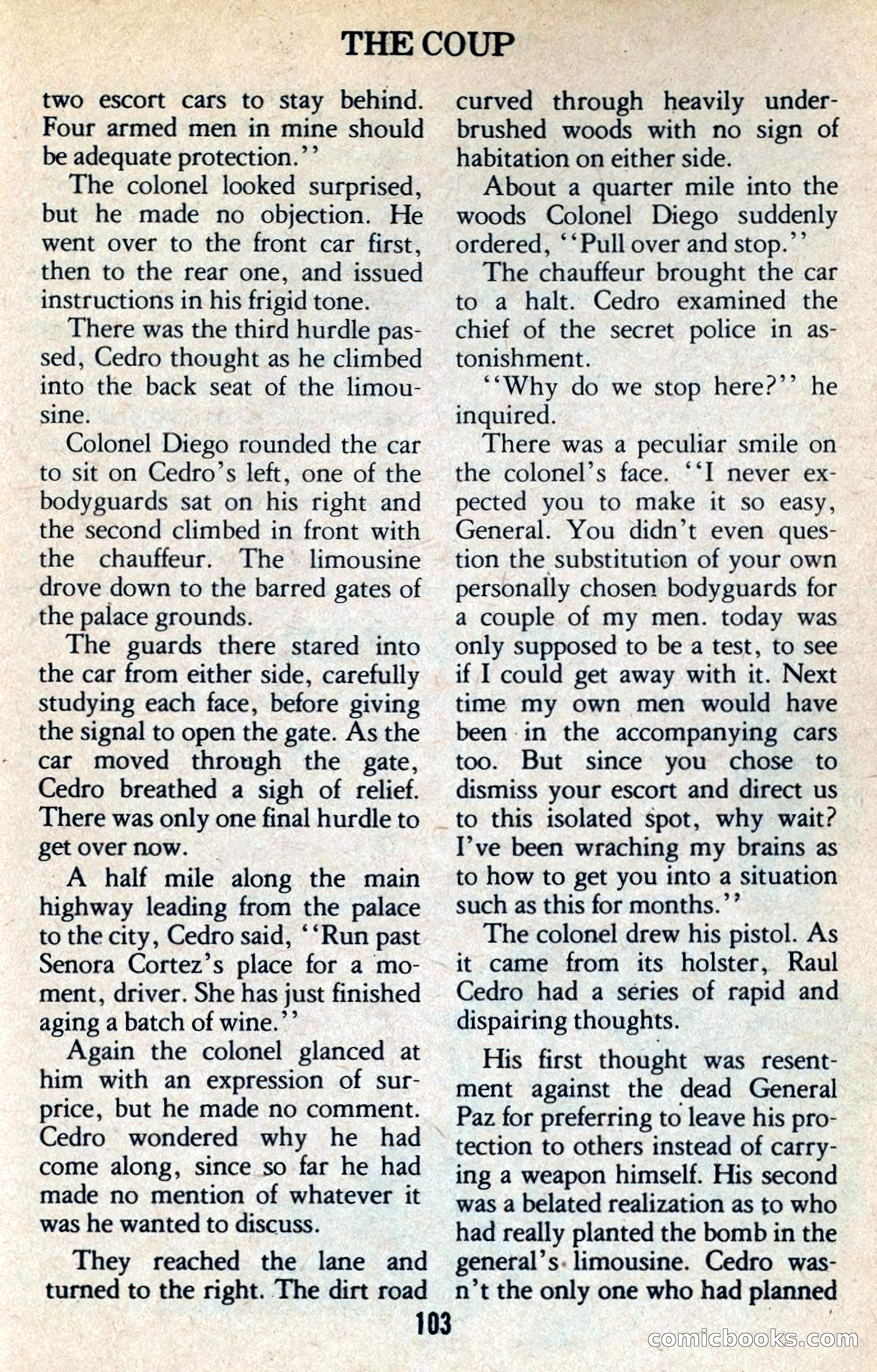 The Executioner Mystery Magazine — page 107 of 134