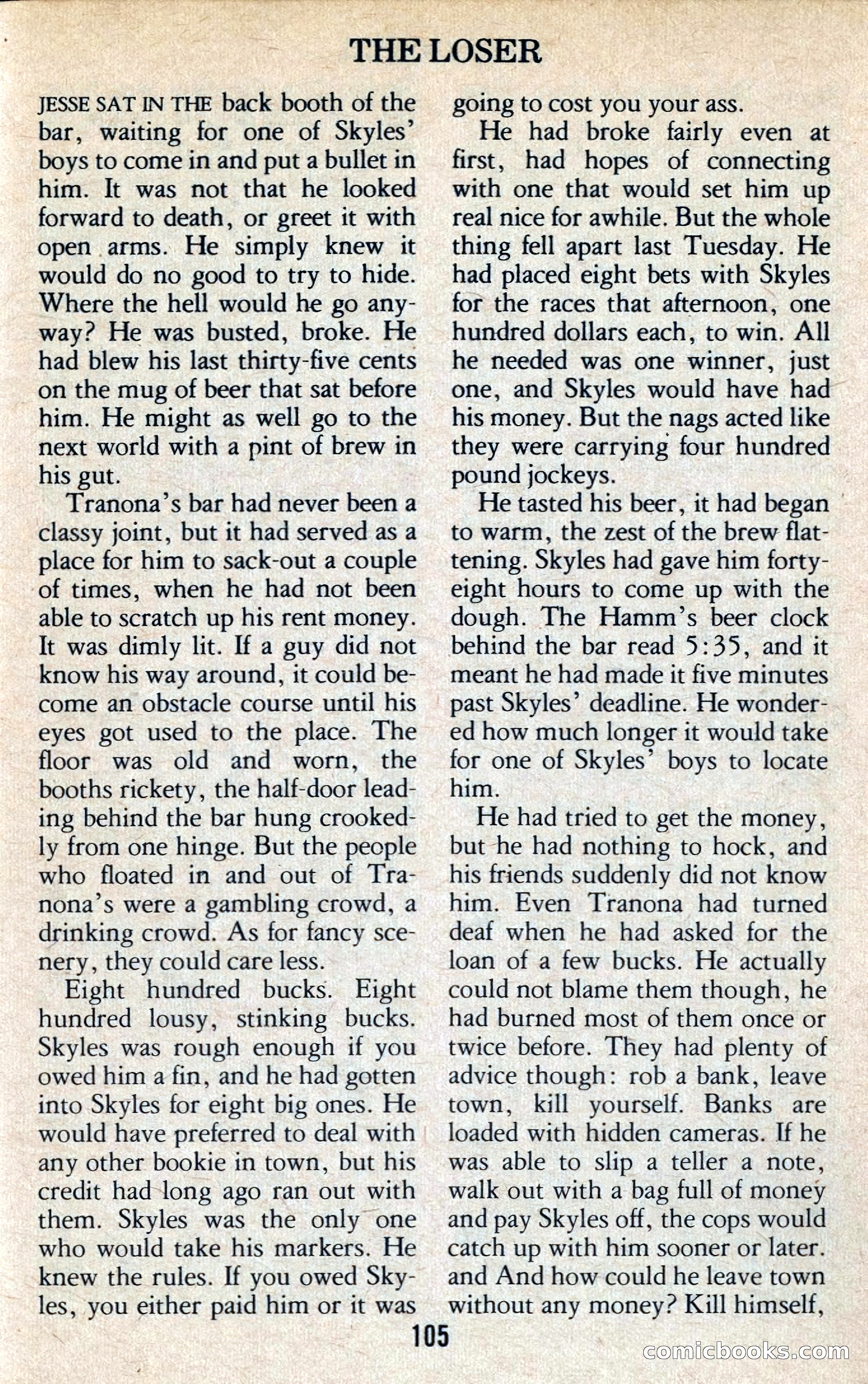 The Executioner Mystery Magazine — page 109 of 134