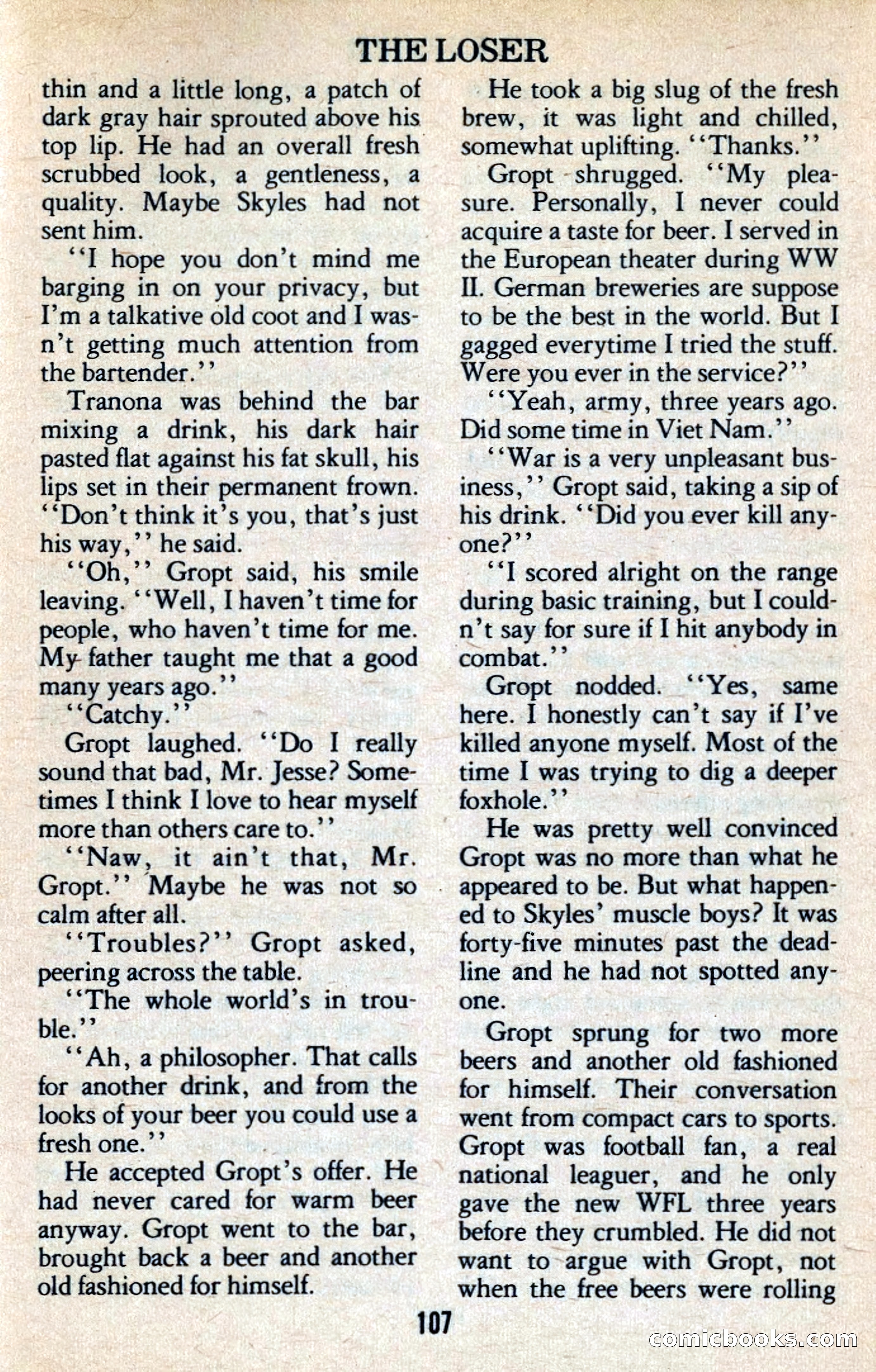 The Executioner Mystery Magazine — page 111 of 134