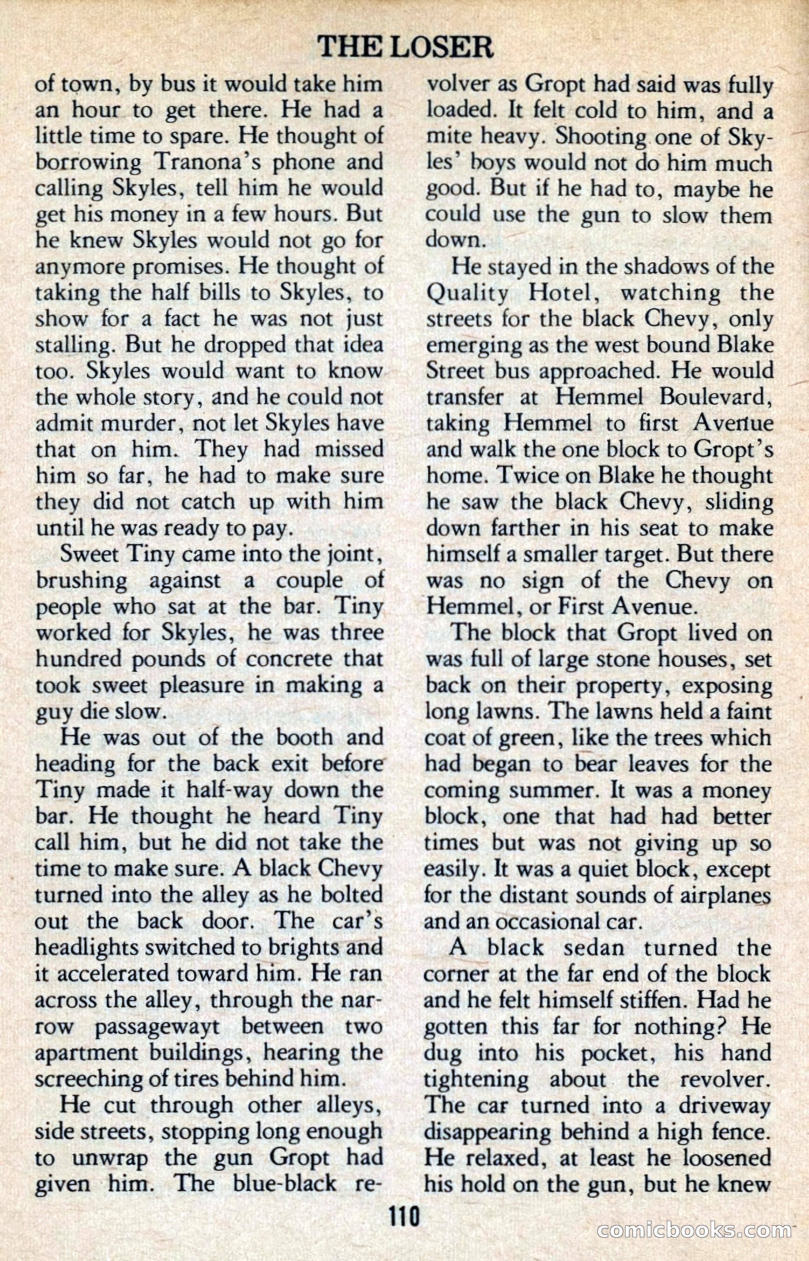 The Executioner Mystery Magazine — page 114 of 134