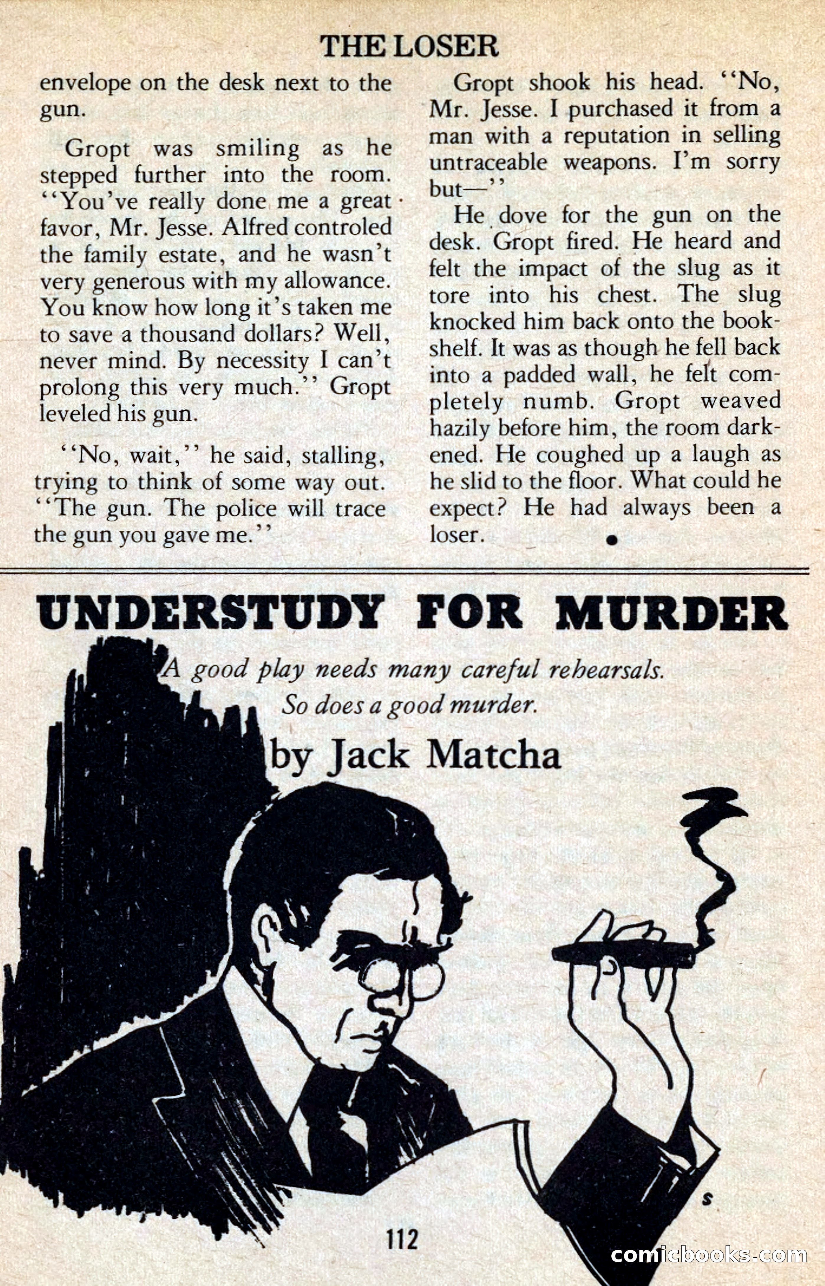 The Executioner Mystery Magazine — page 116 of 134