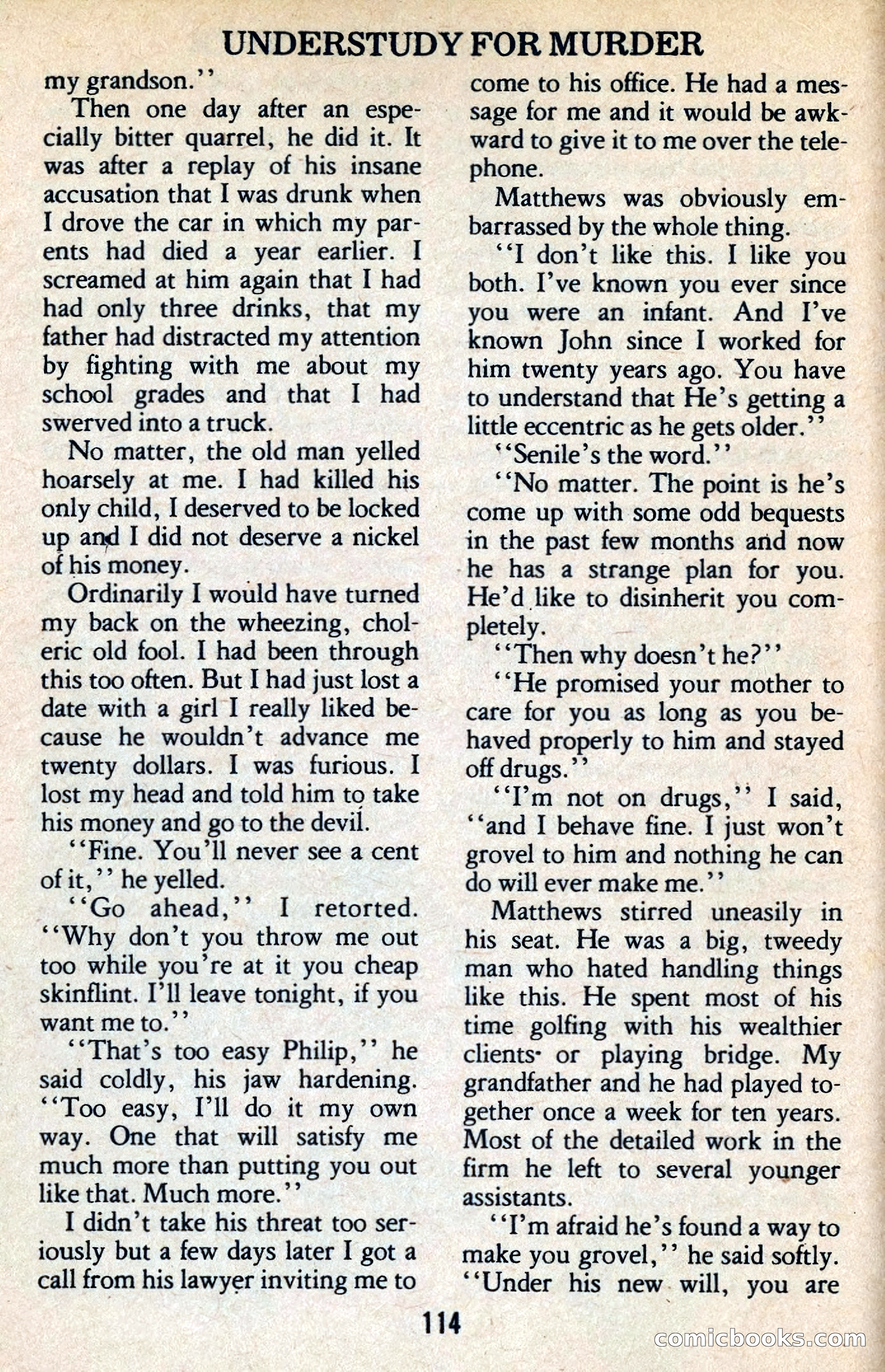The Executioner Mystery Magazine — page 118 of 134