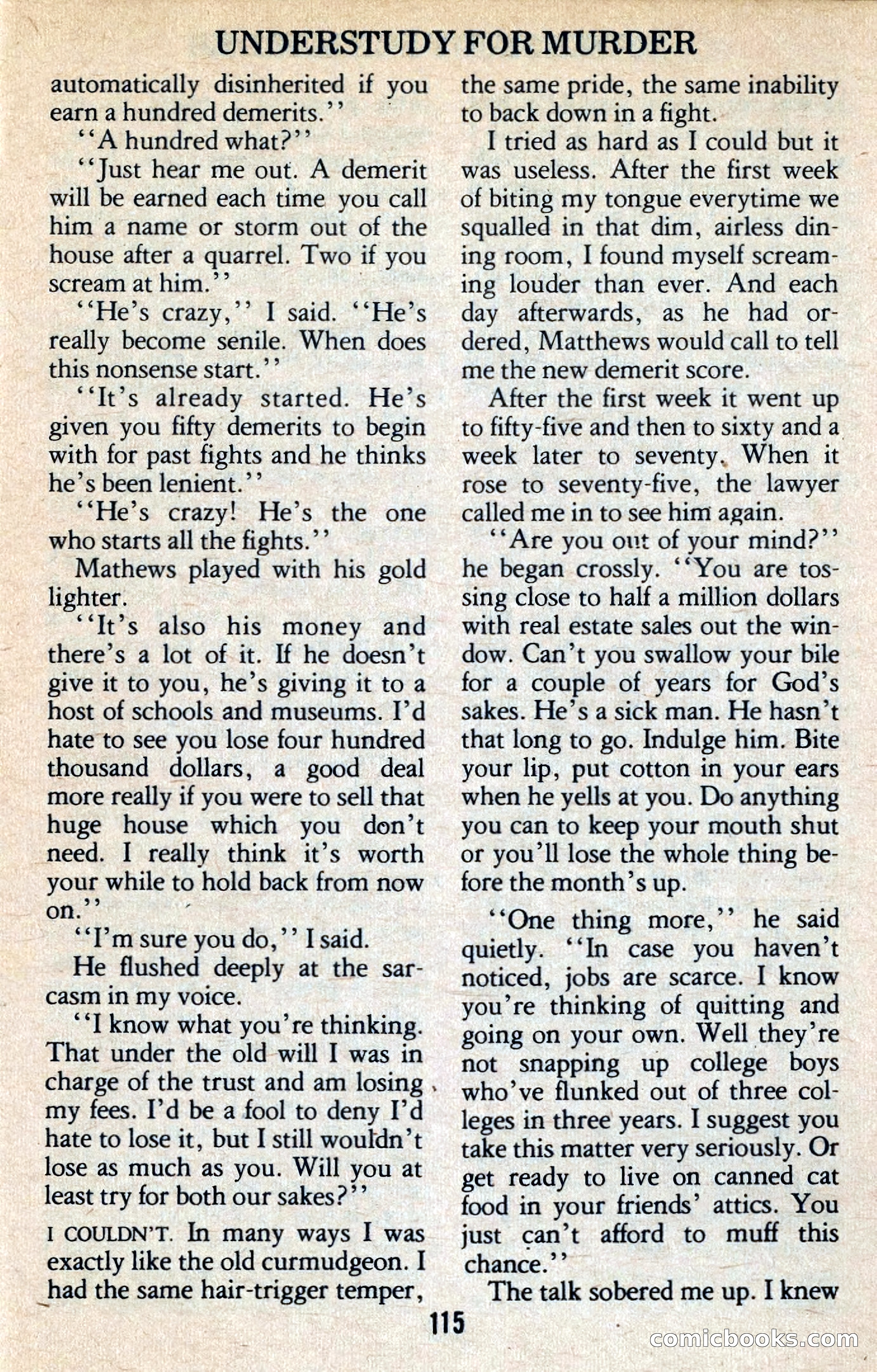 The Executioner Mystery Magazine — page 119 of 134