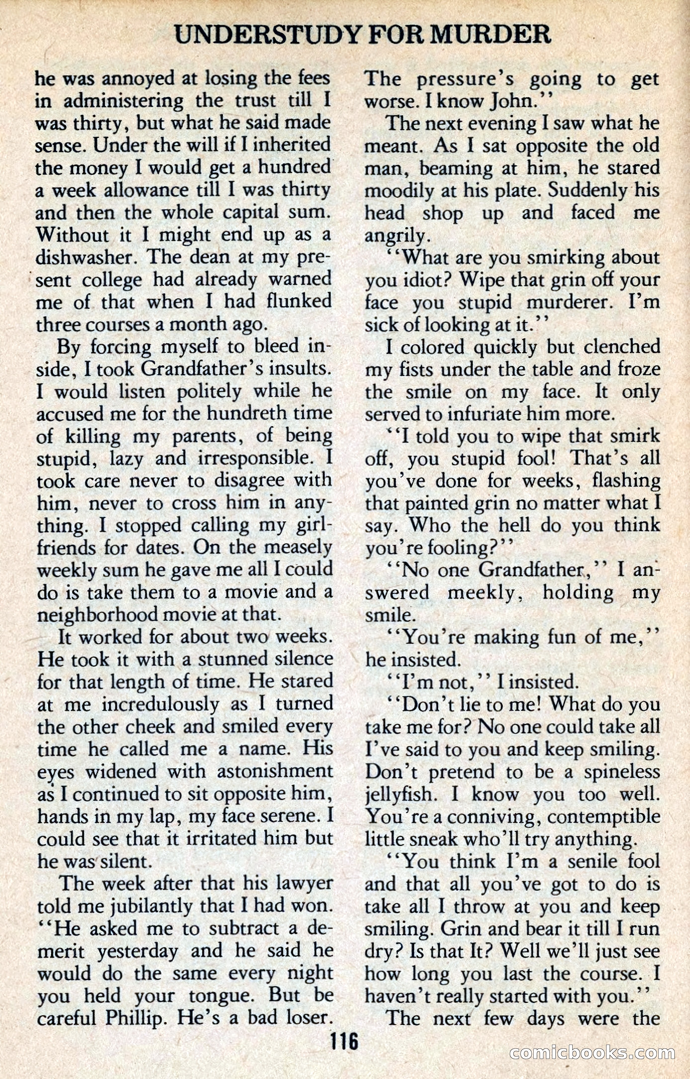 The Executioner Mystery Magazine — page 120 of 134