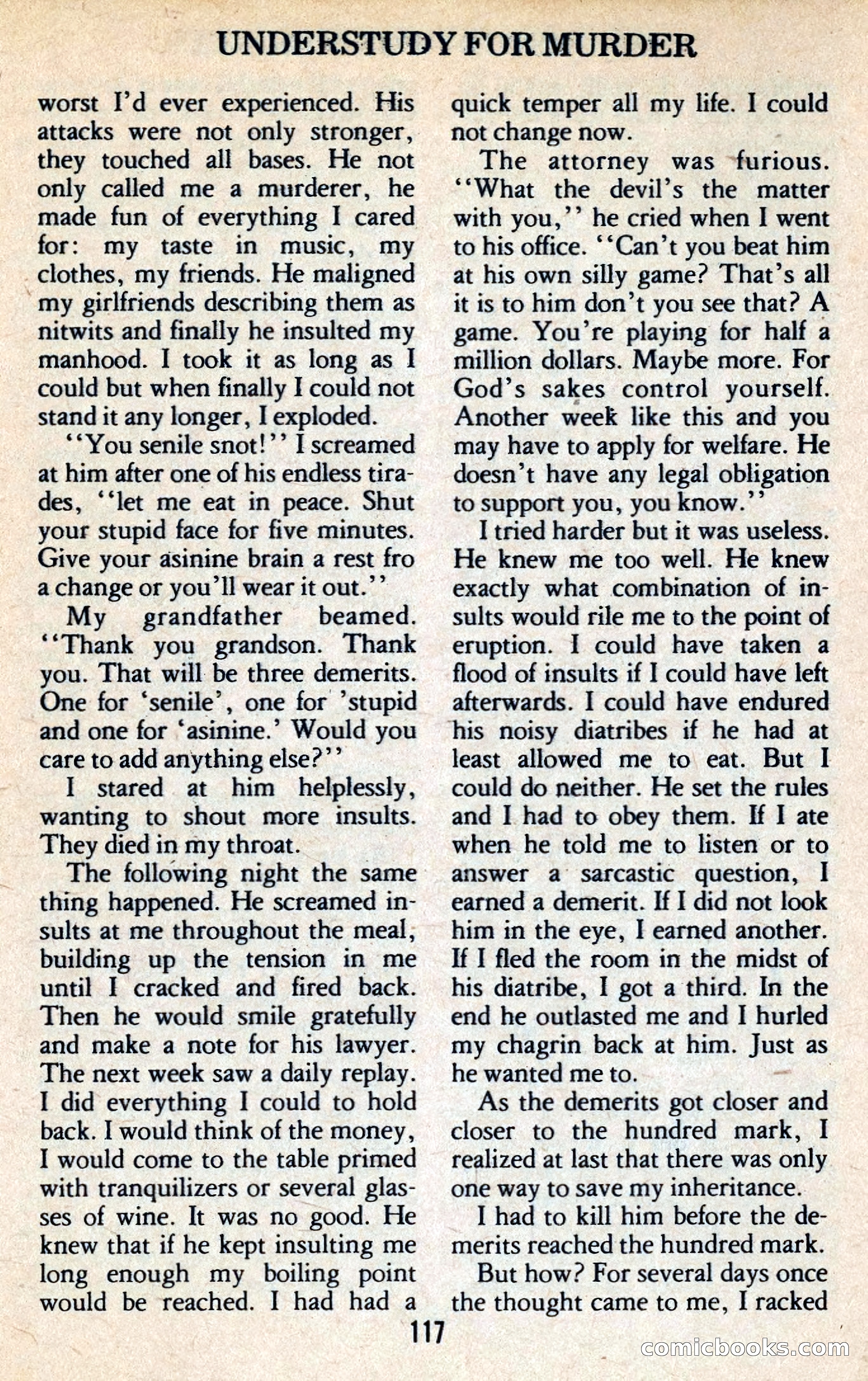 The Executioner Mystery Magazine — page 121 of 134