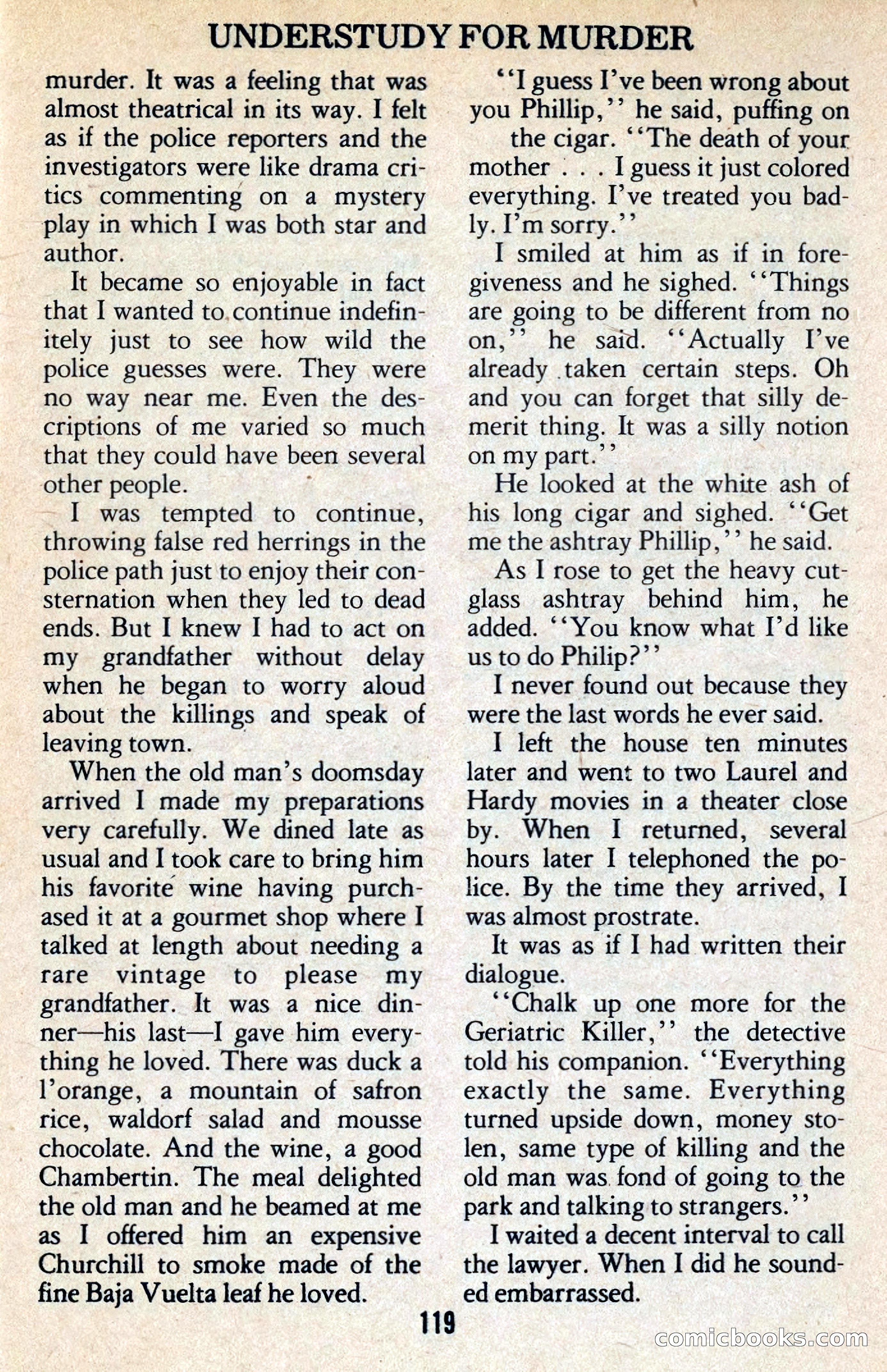 The Executioner Mystery Magazine — page 123 of 134