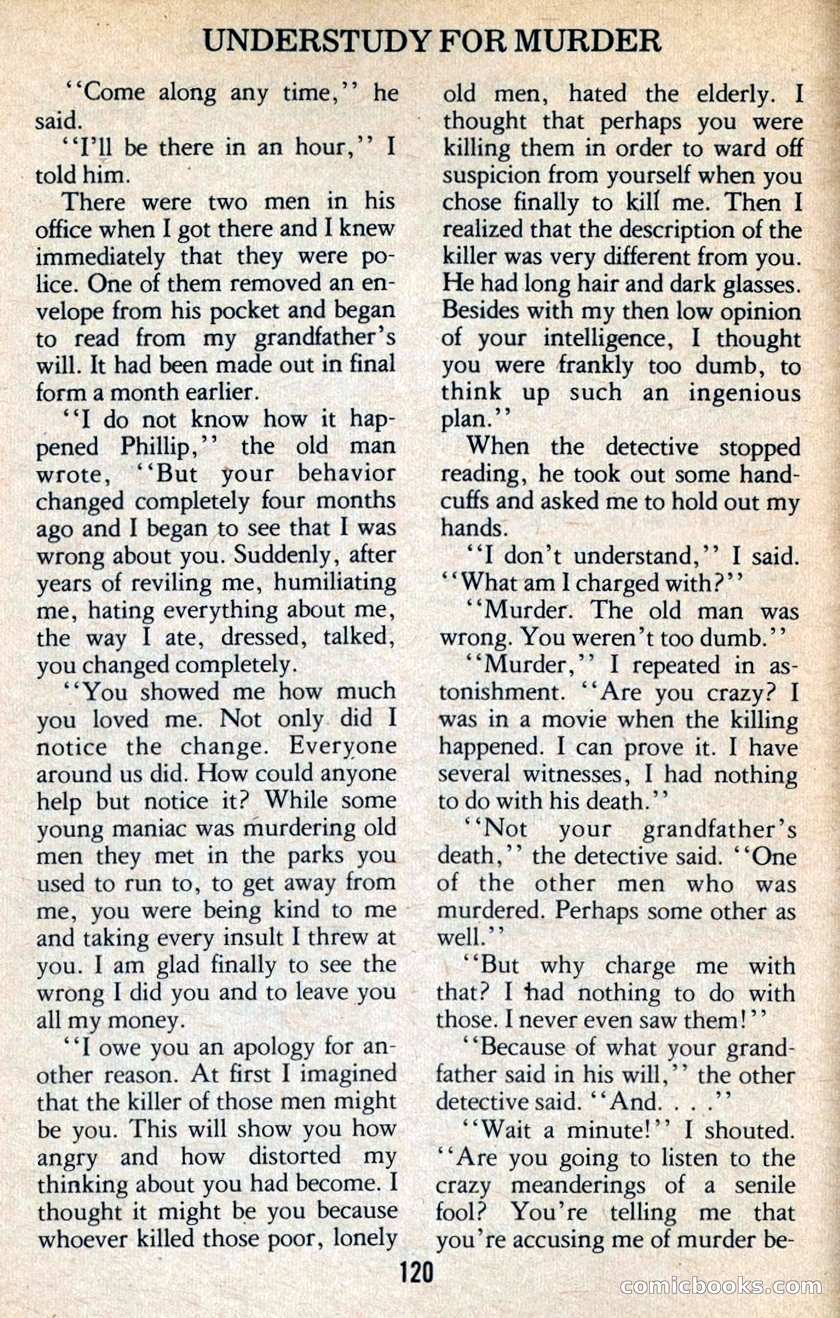 The Executioner Mystery Magazine — page 124 of 134
