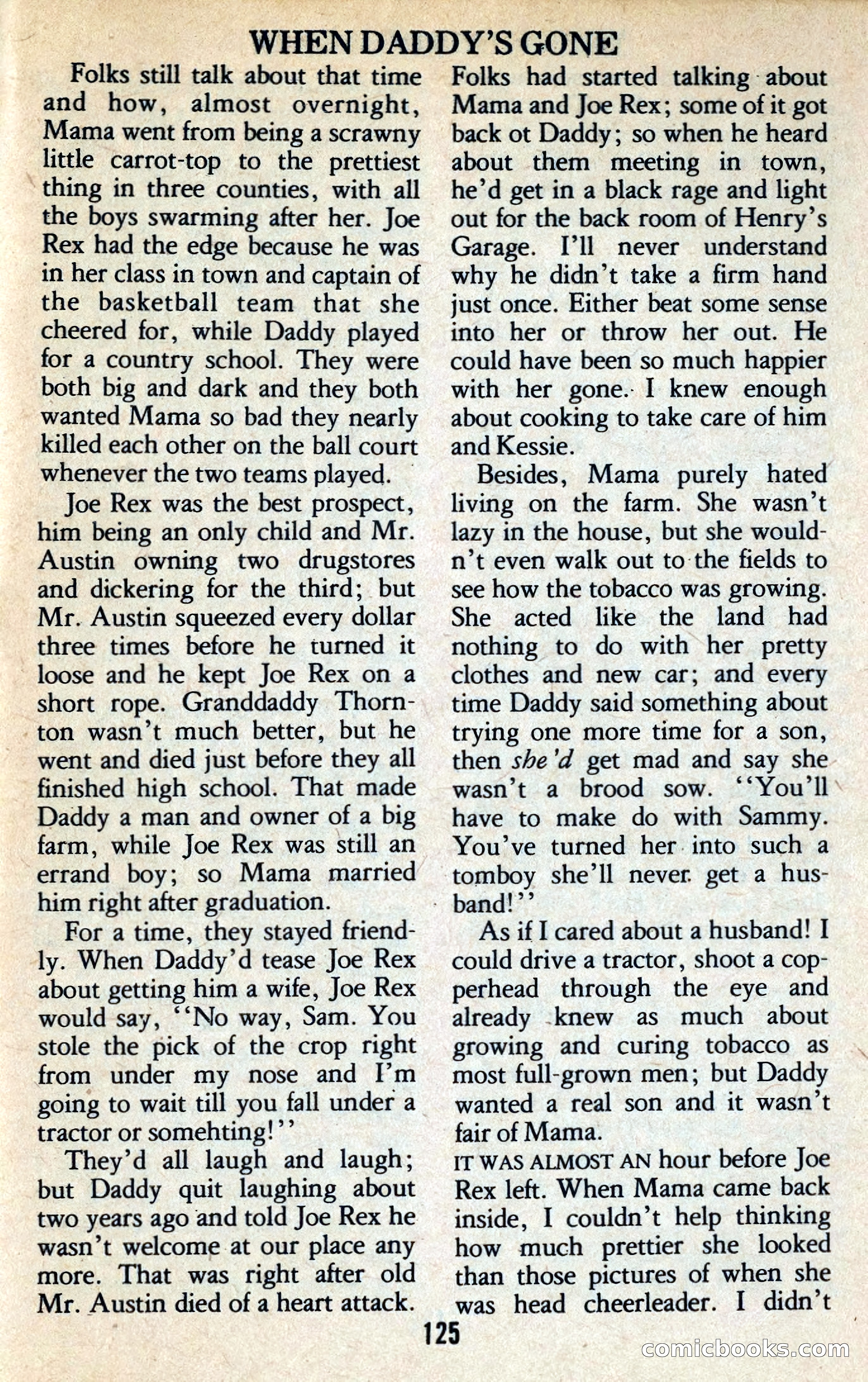 The Executioner Mystery Magazine — page 129 of 134