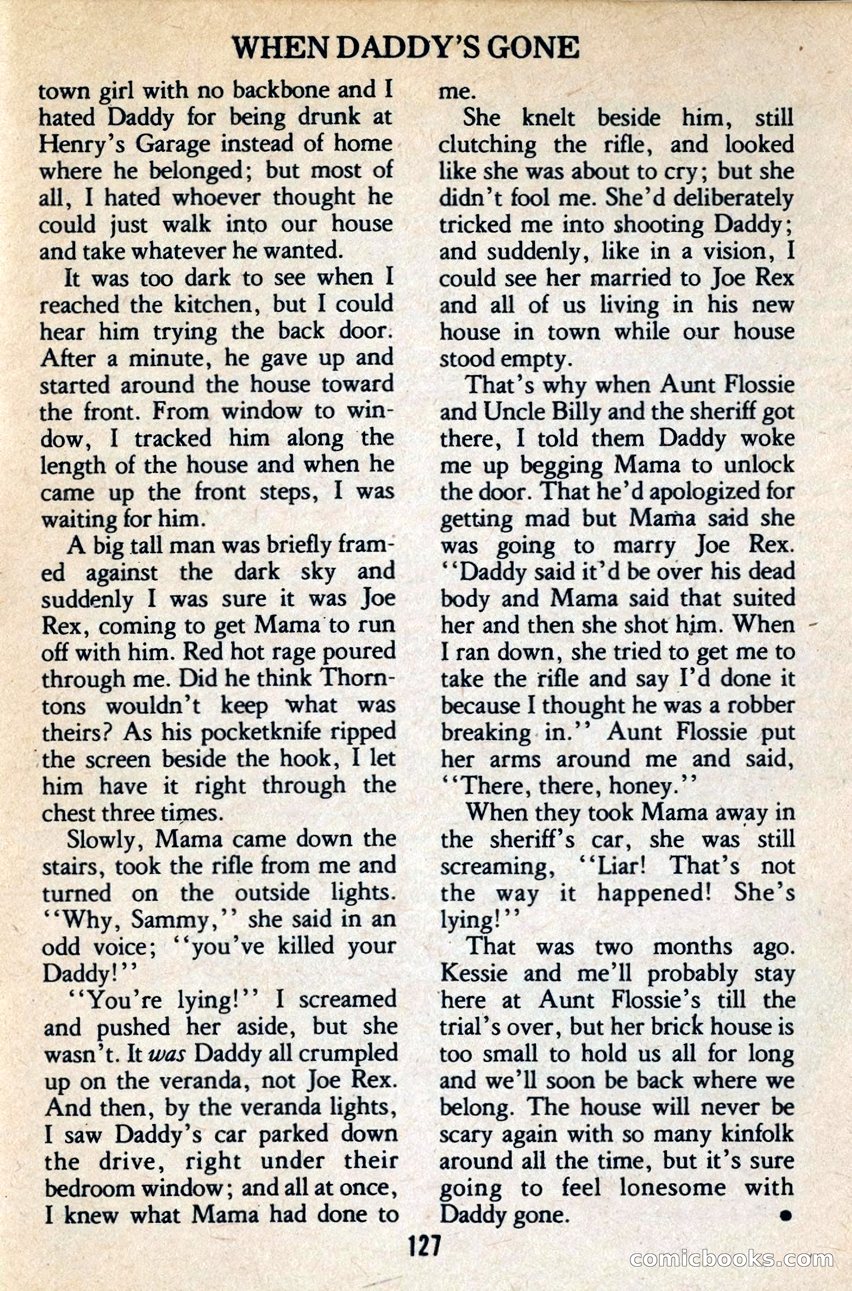 The Executioner Mystery Magazine — page 131 of 134