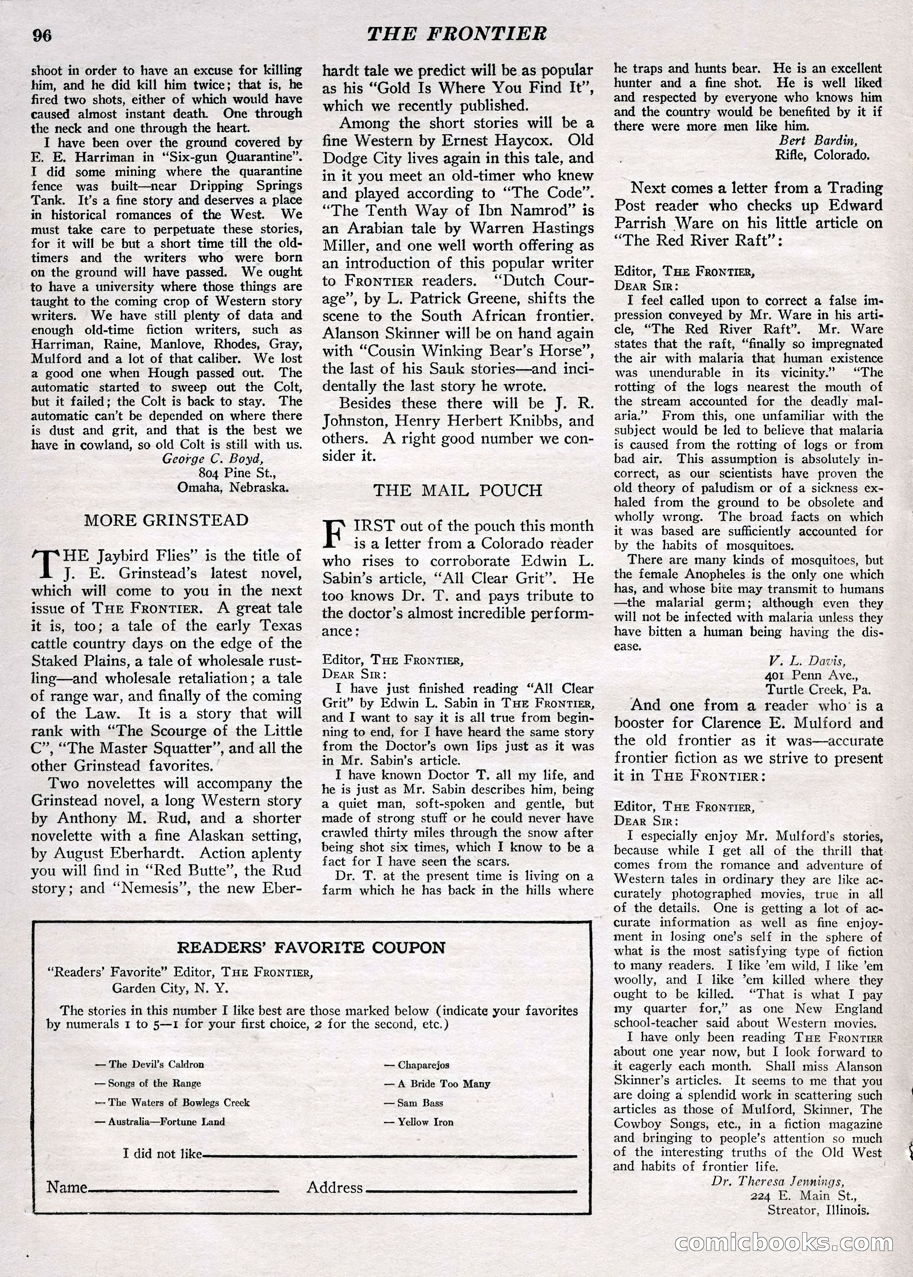 The Frontier, May 1926 — page 106 of 115