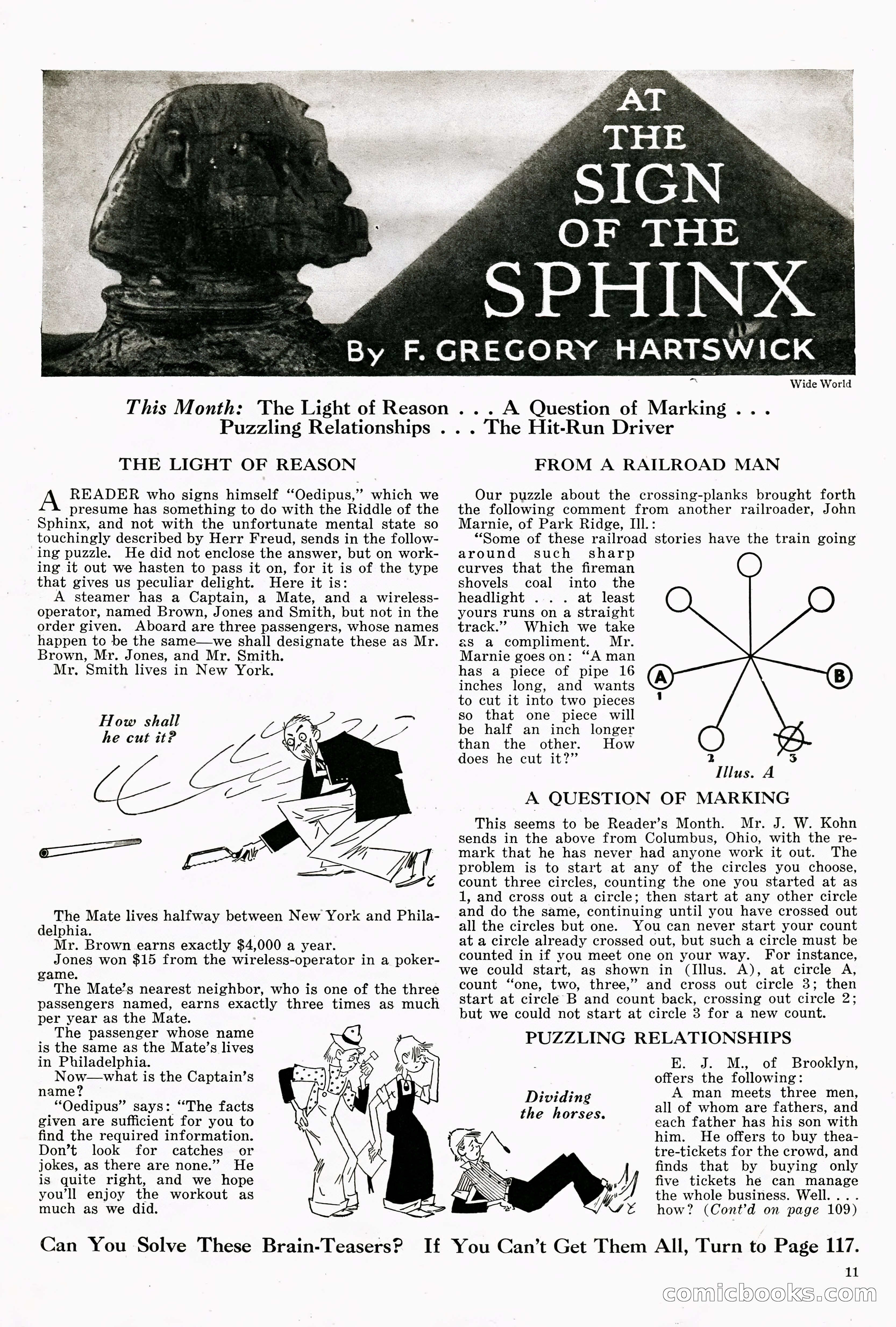The Illustrated Detective Magazine, September 1931 — page 11 of 114