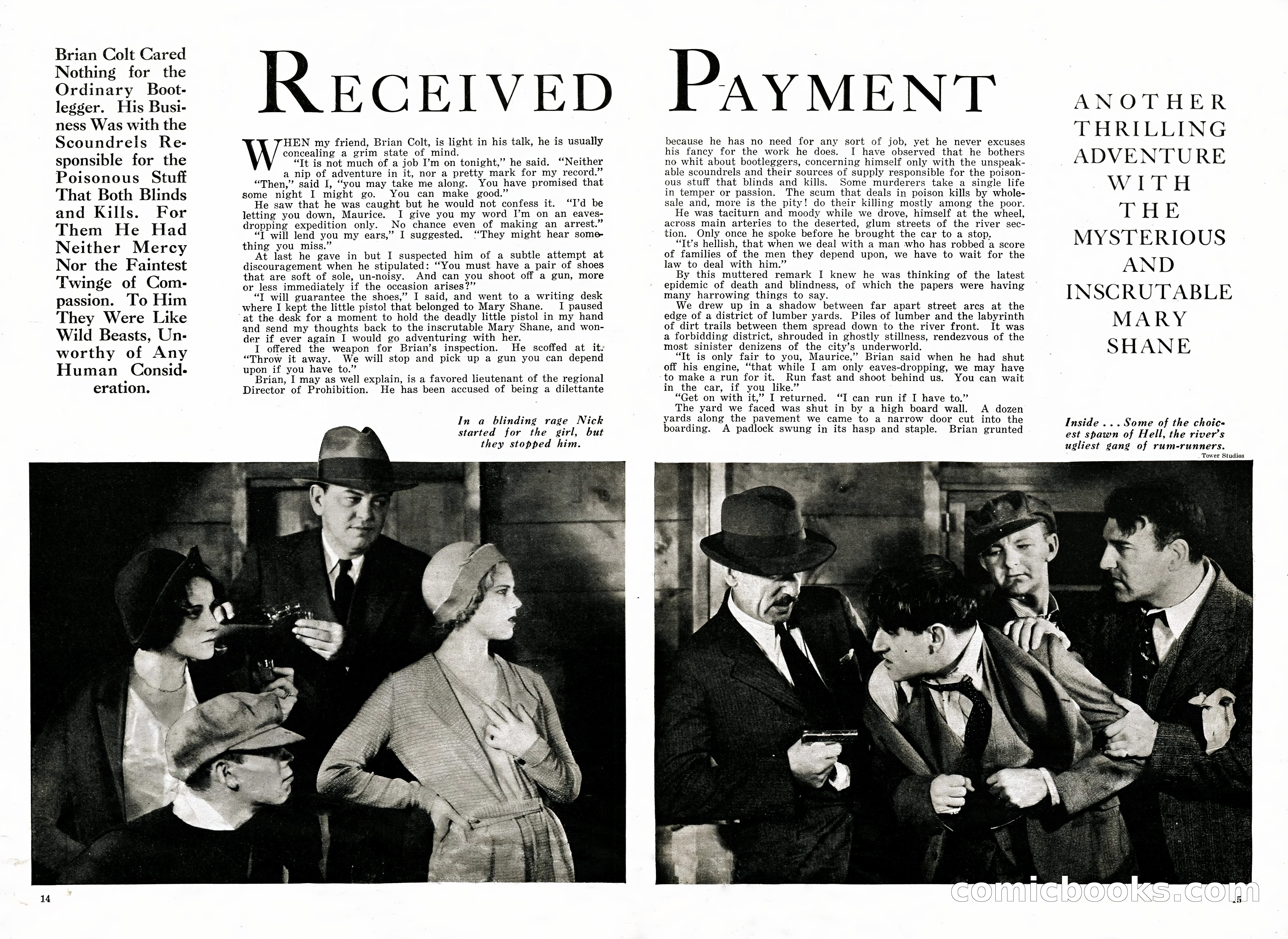 The Illustrated Detective Magazine, September 1931 — page 14 of 114