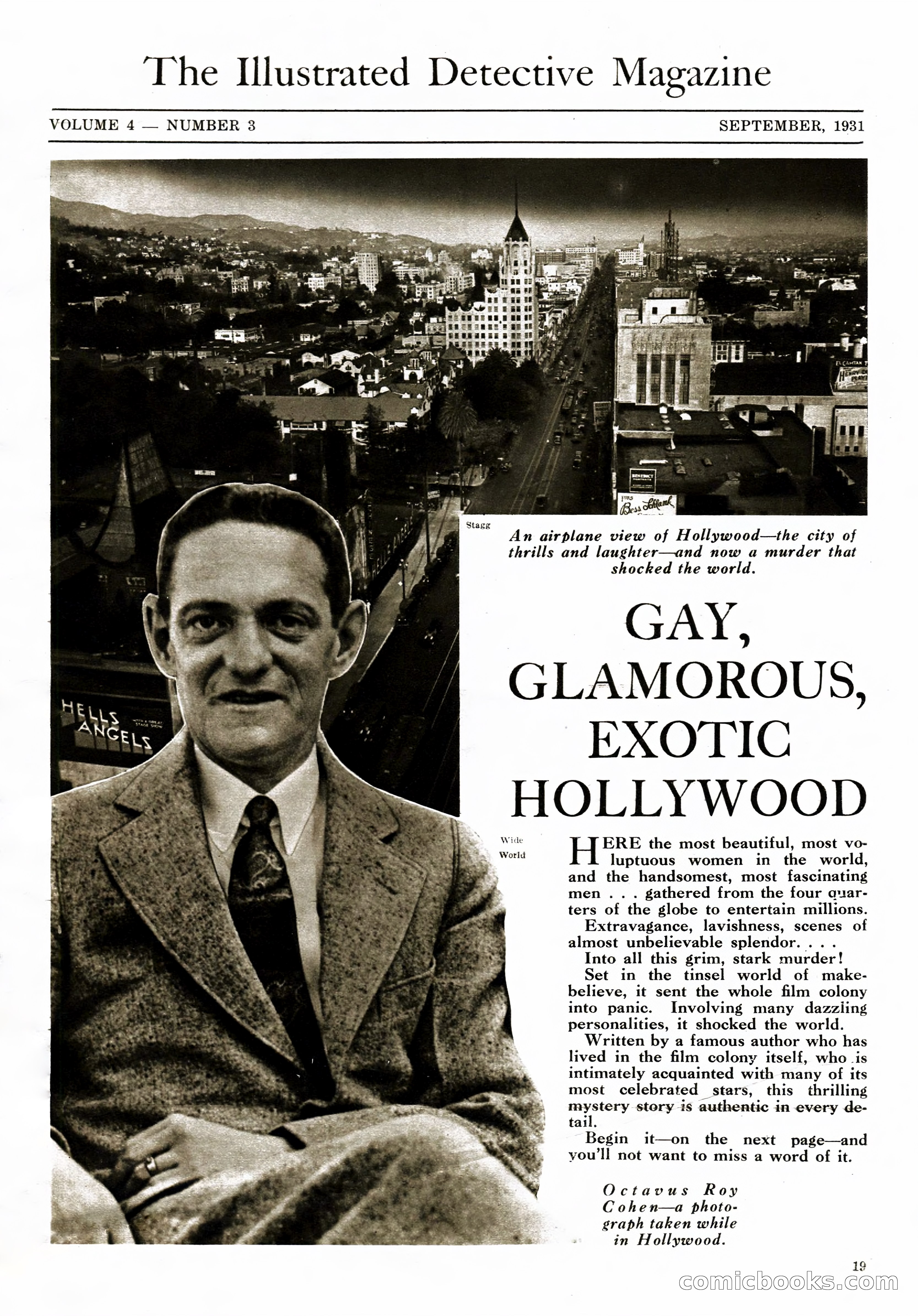 The Illustrated Detective Magazine, September 1931 — page 18 of 114