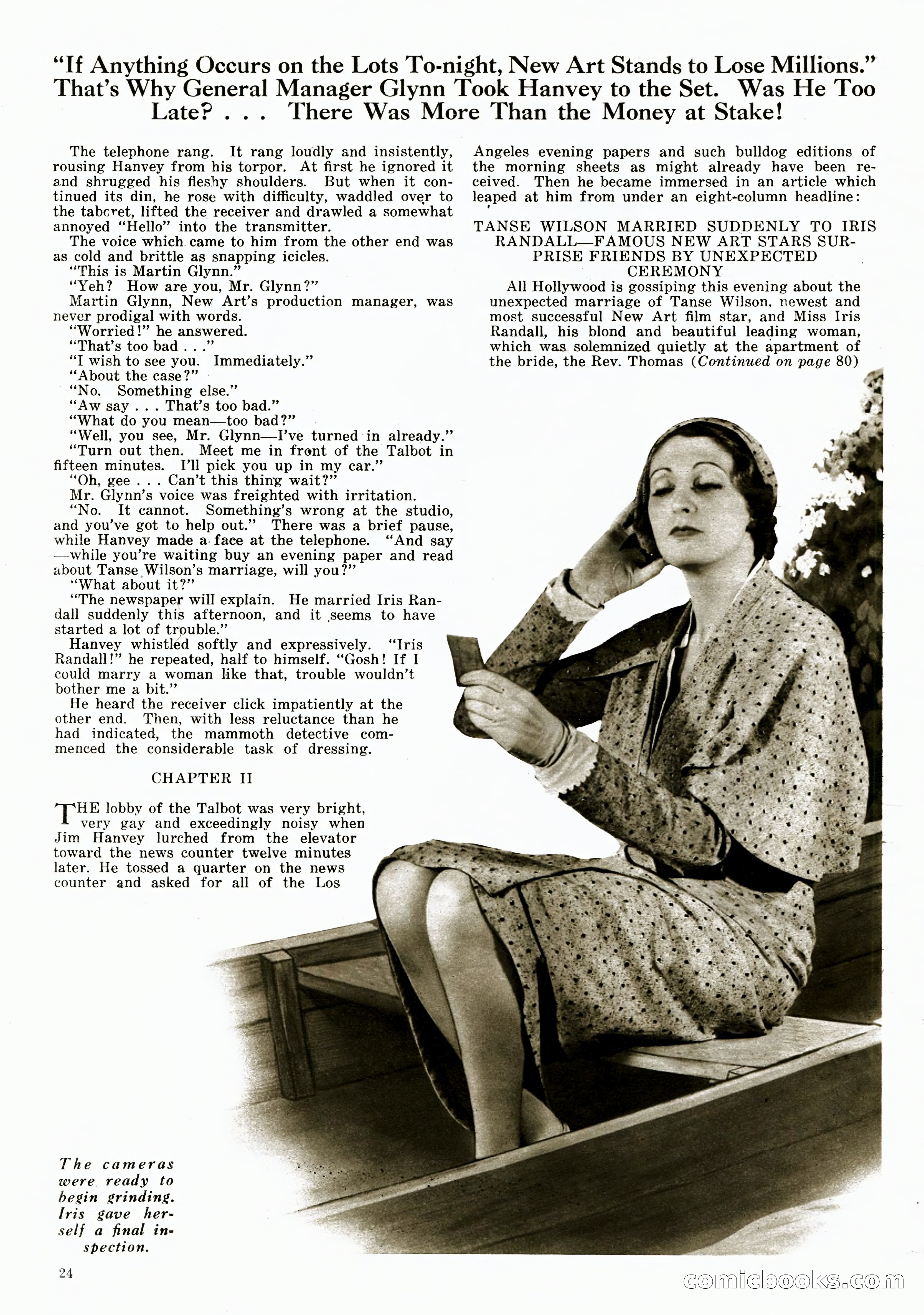 The Illustrated Detective Magazine, September 1931 — page 21 of 114