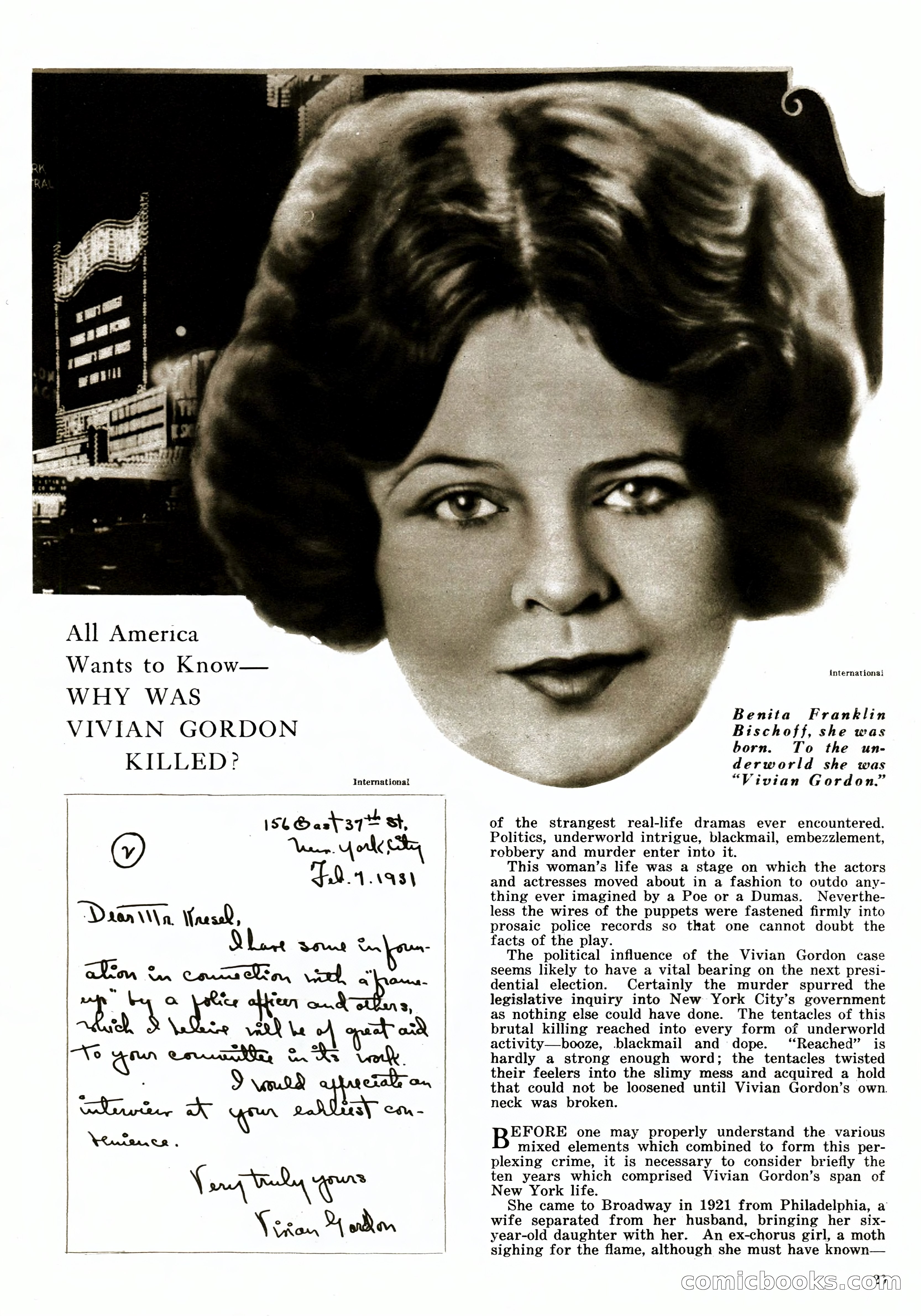 The Illustrated Detective Magazine, September 1931 — page 26 of 114