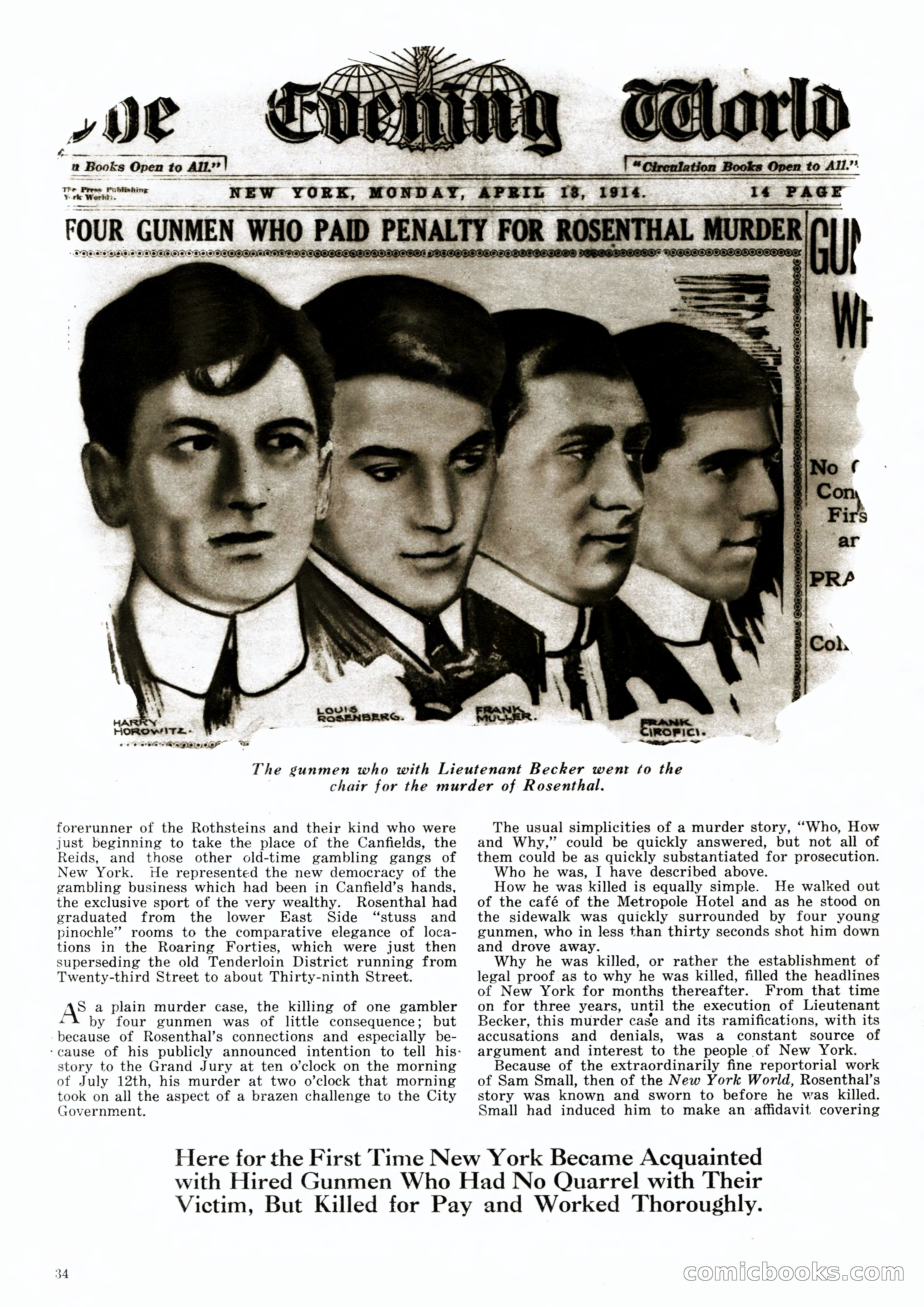 The Illustrated Detective Magazine, September 1931 — page 31 of 114