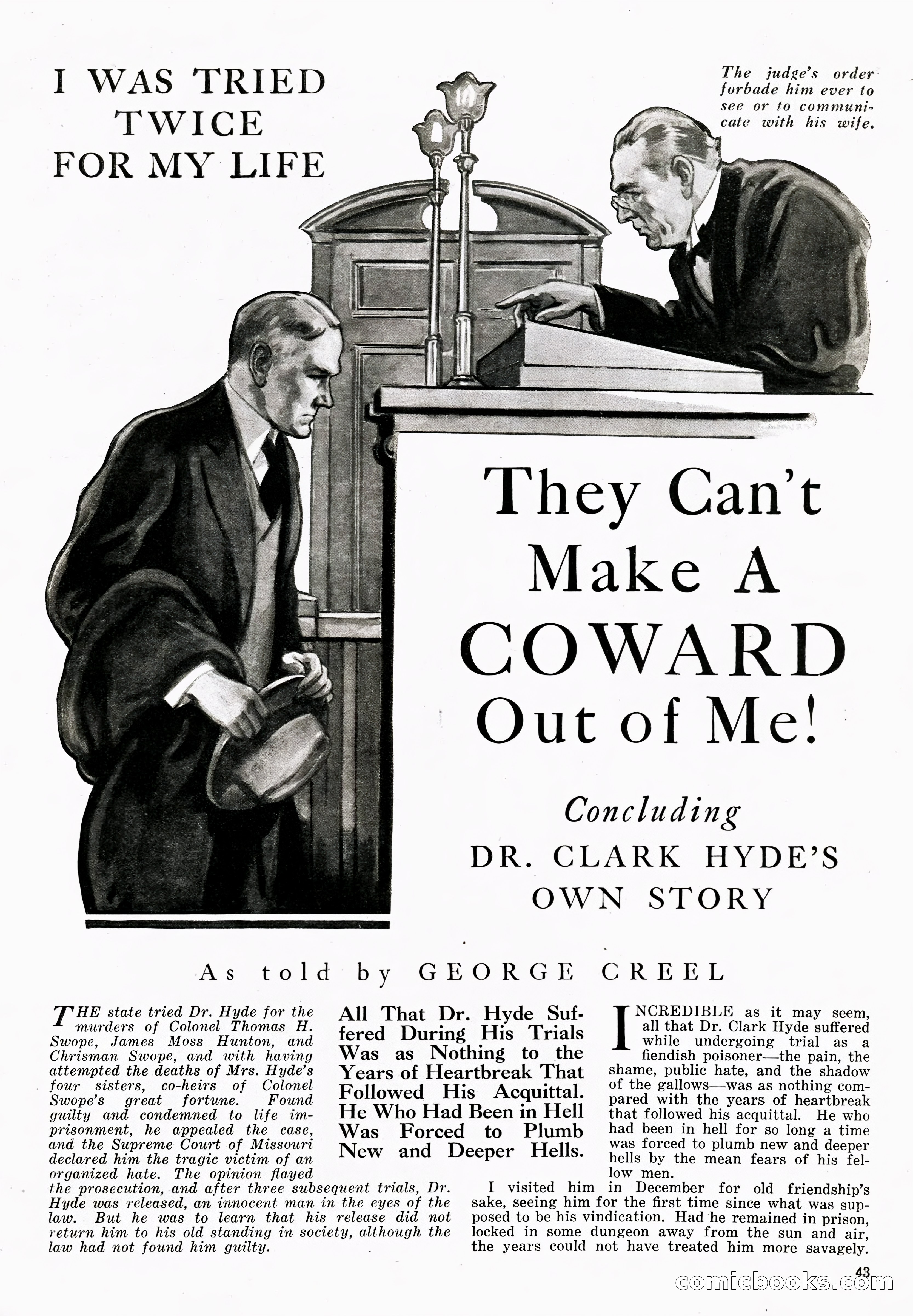 The Illustrated Detective Magazine, September 1931 — page 38 of 114