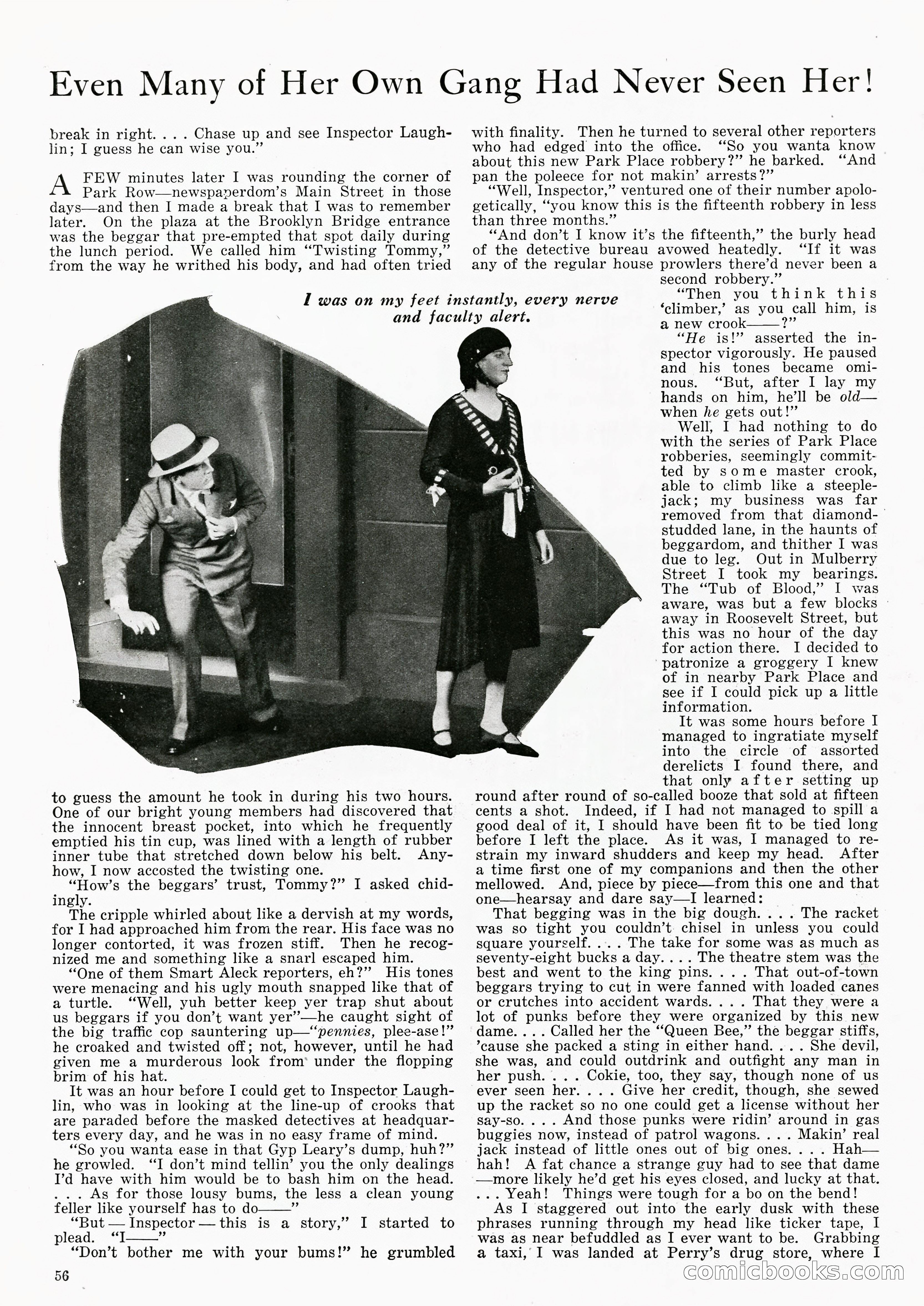 The Illustrated Detective Magazine, September 1931 — page 46 of 114