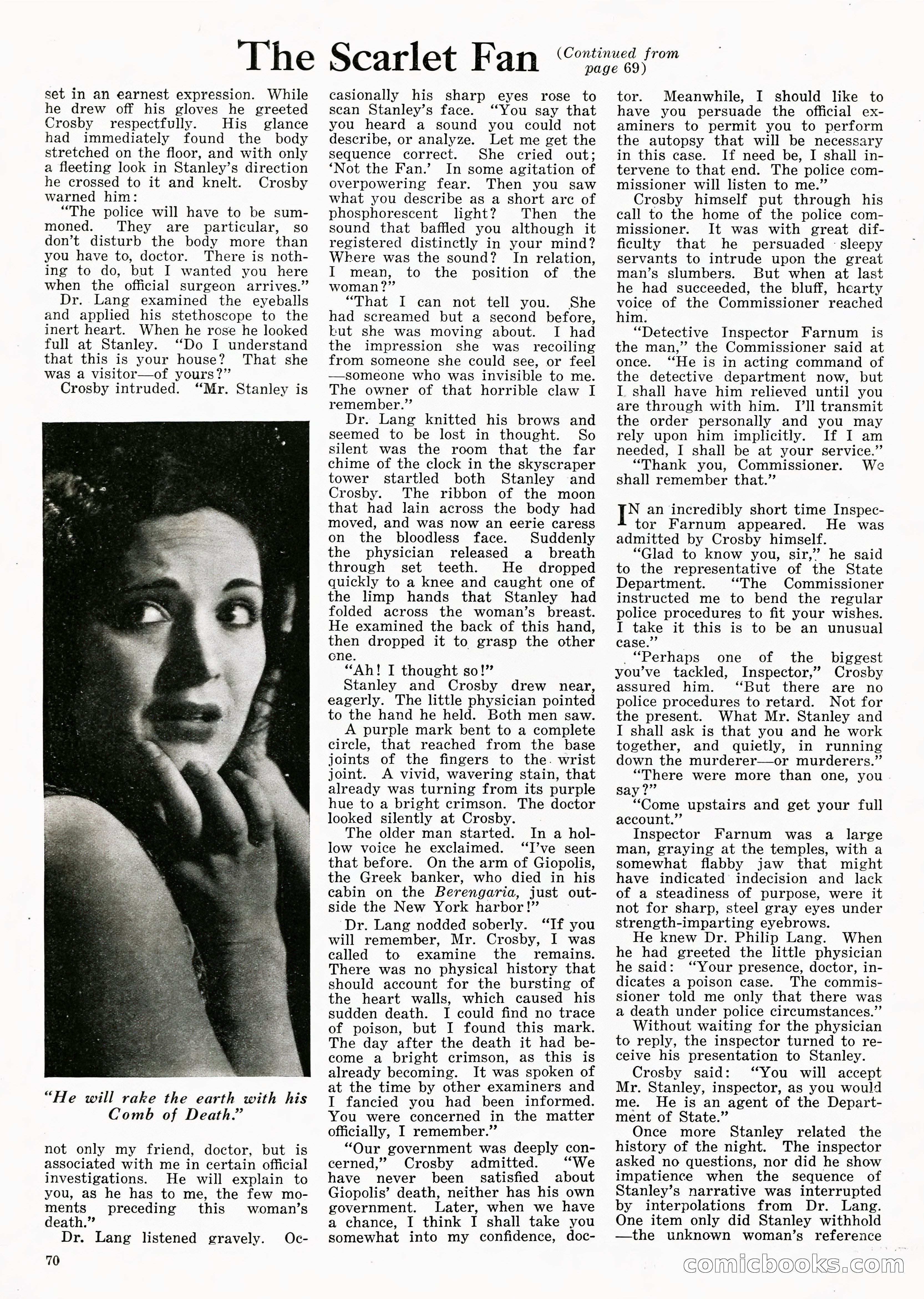 The Illustrated Detective Magazine, September 1931 — page 59 of 114