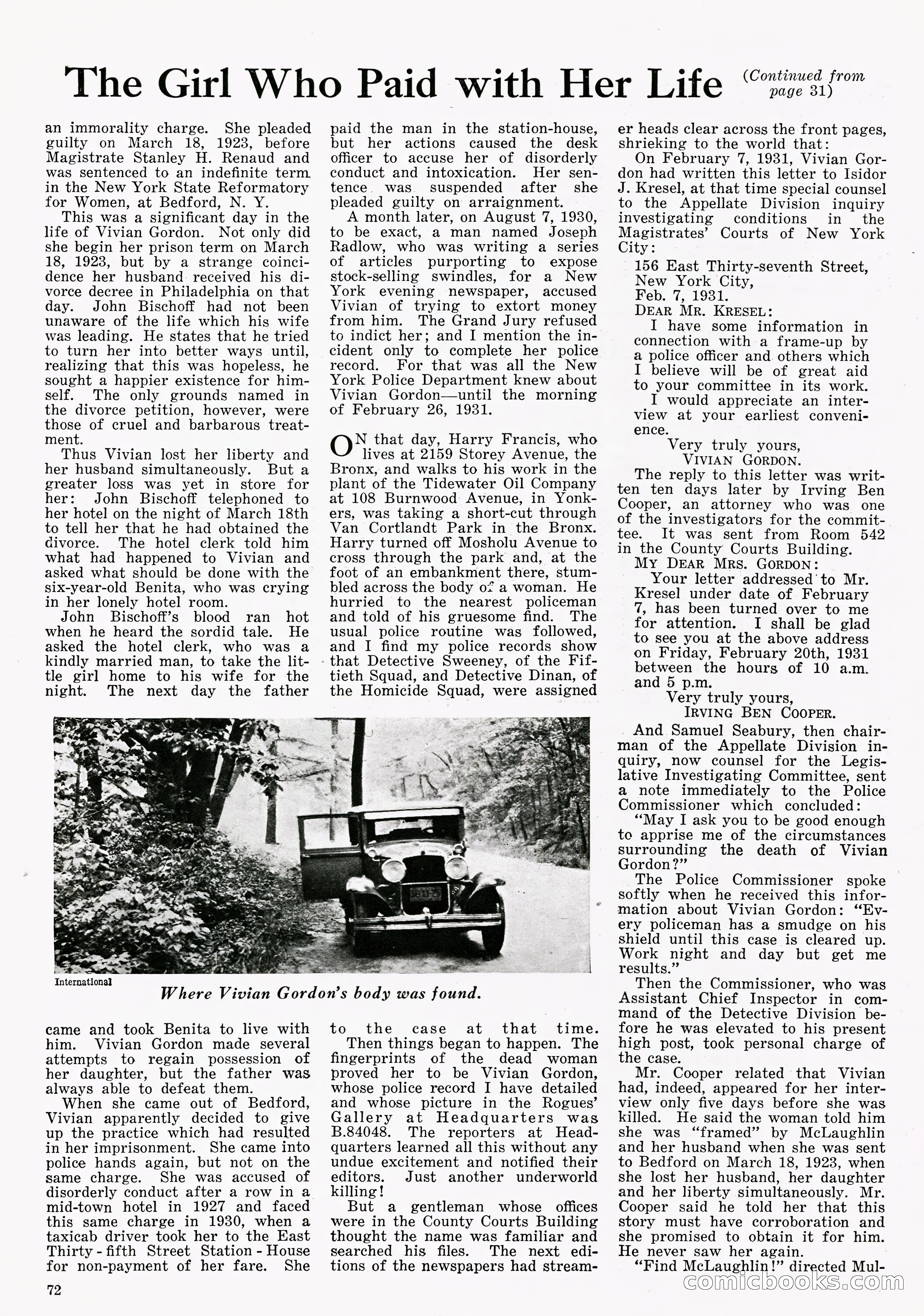 The Illustrated Detective Magazine, September 1931 — page 61 of 114