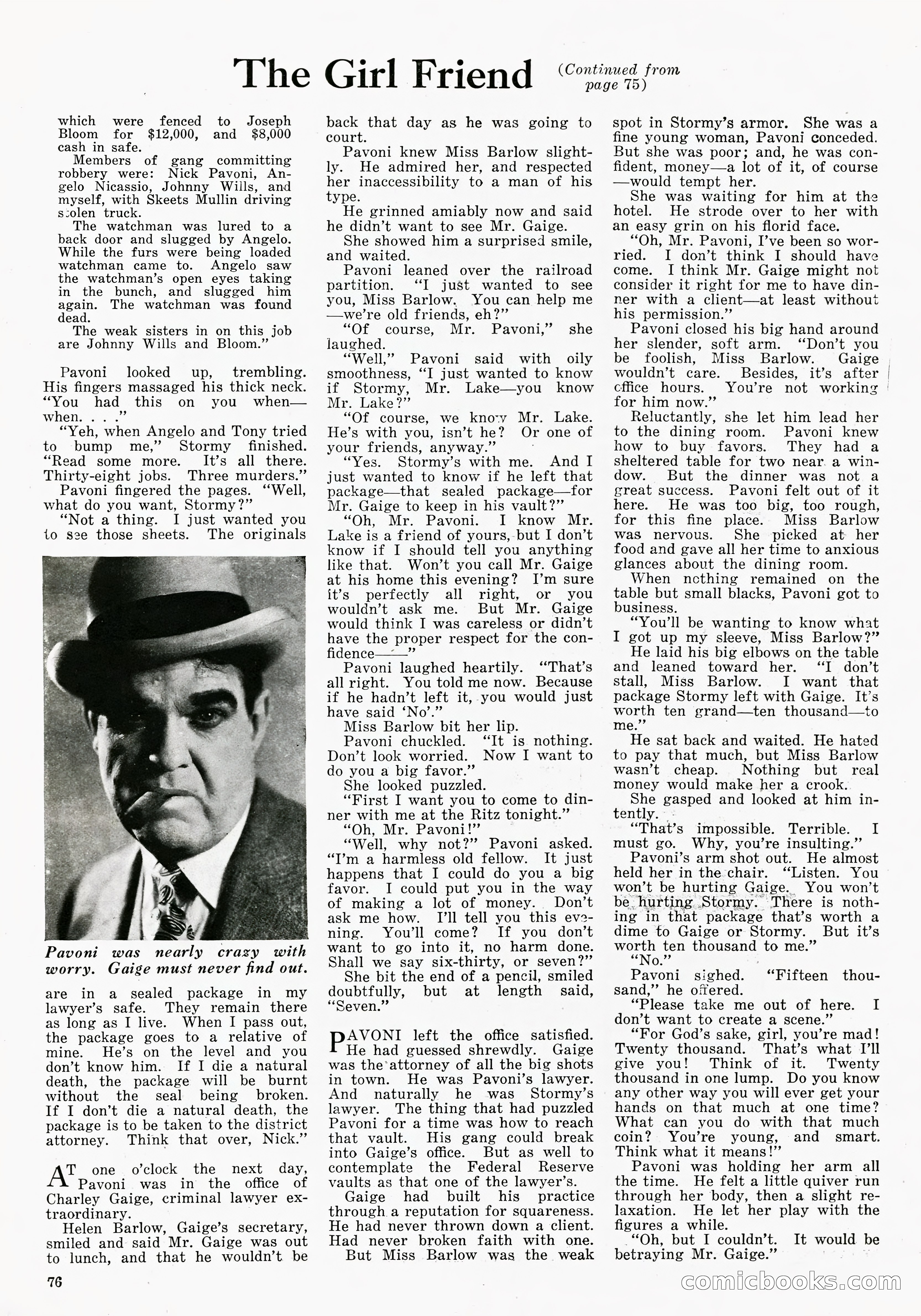 The Illustrated Detective Magazine, September 1931 — page 65 of 114