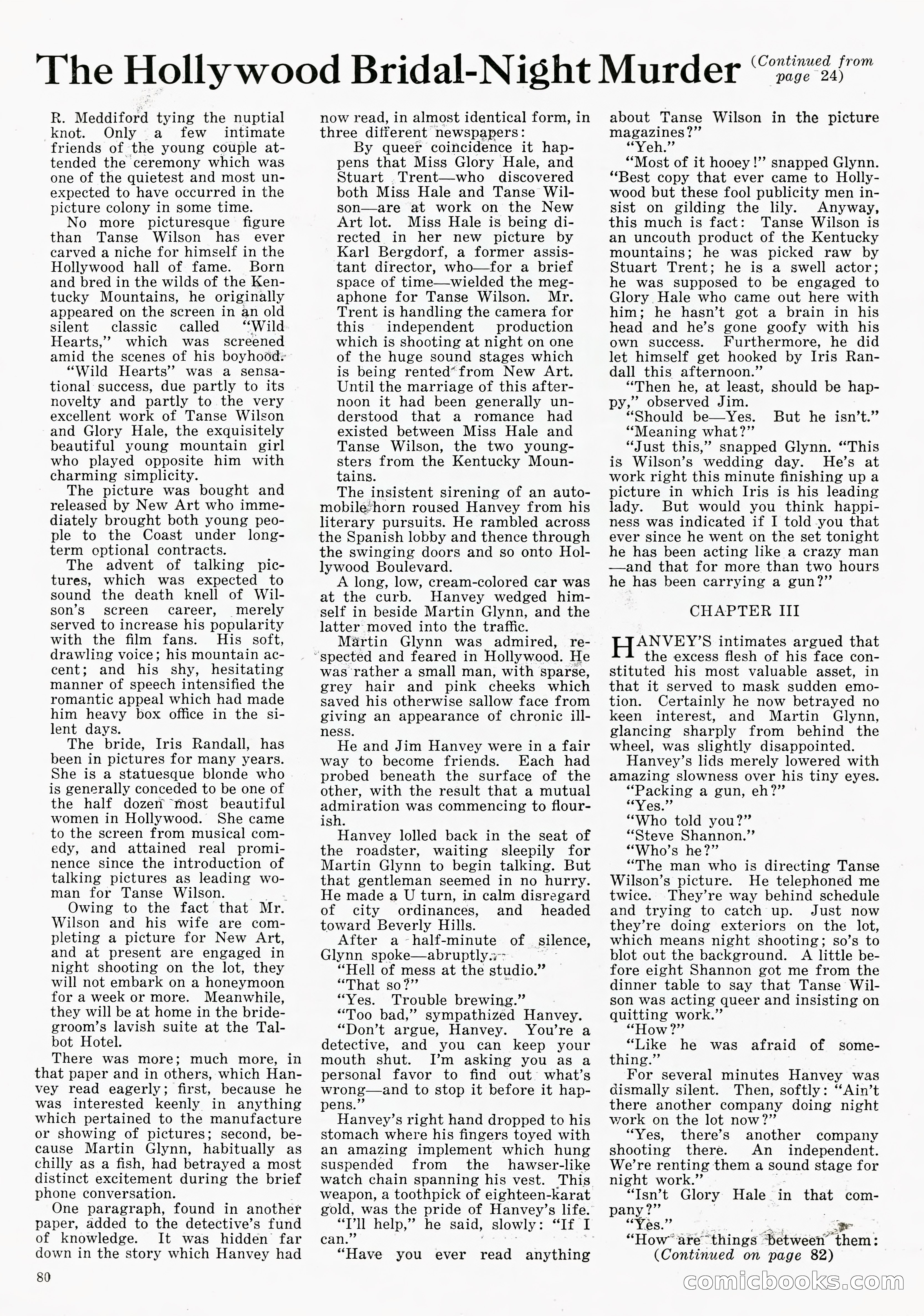 The Illustrated Detective Magazine, September 1931 — page 69 of 114