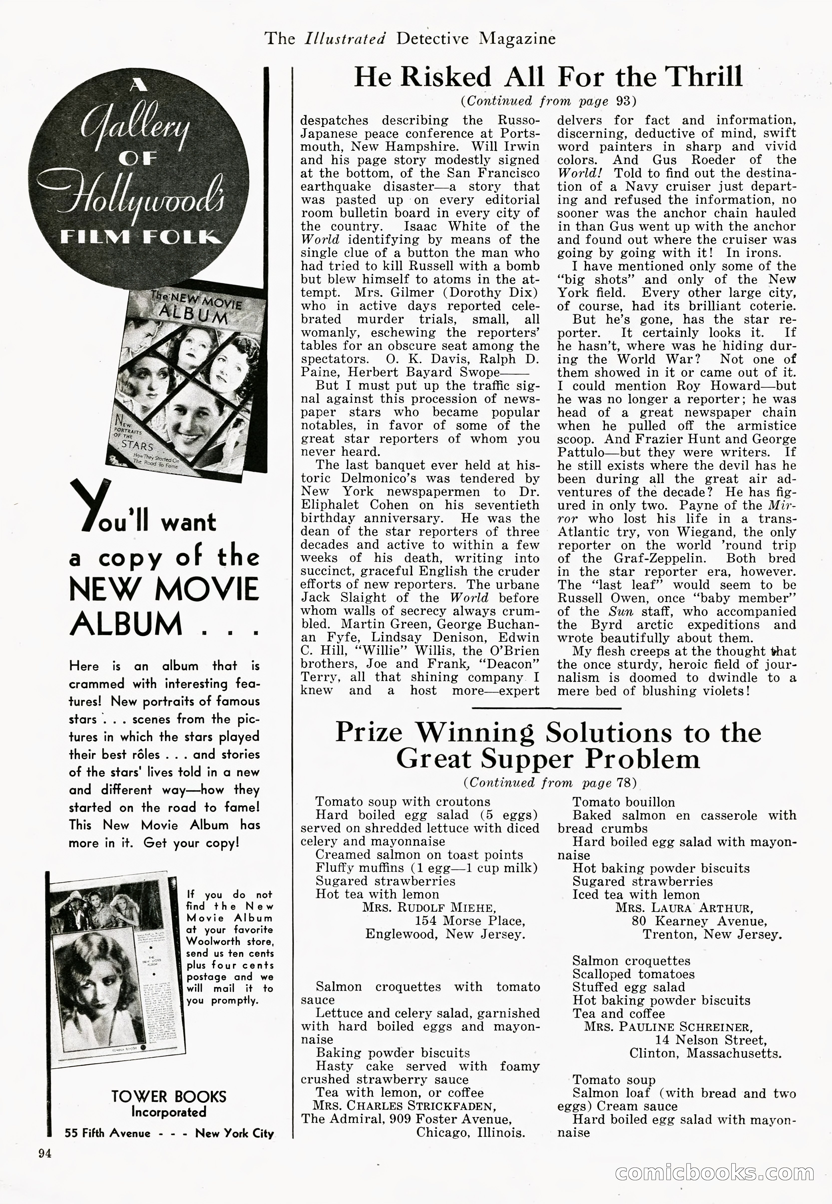 The Illustrated Detective Magazine, September 1931 — page 83 of 114