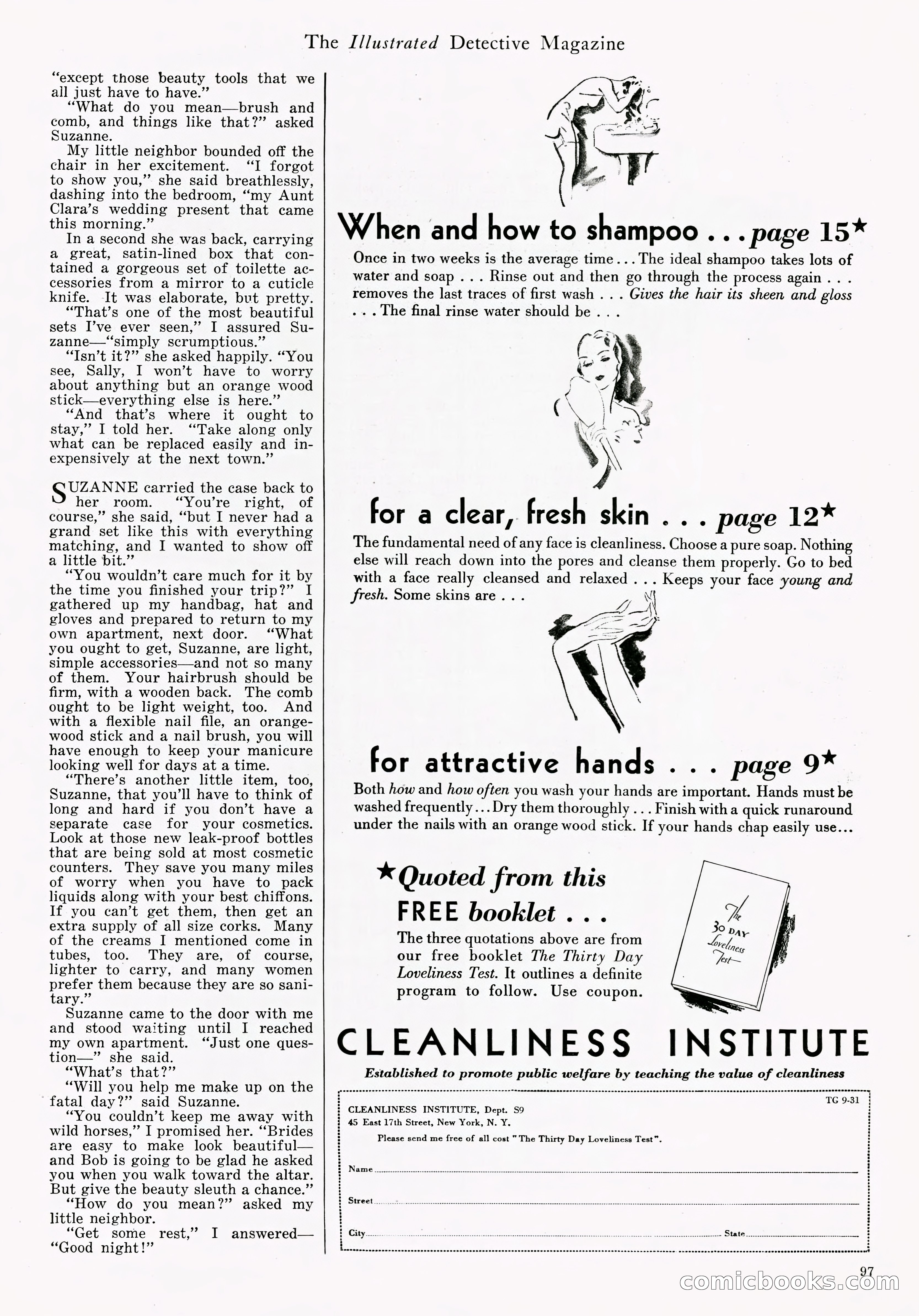 The Illustrated Detective Magazine, September 1931 — page 86 of 114
