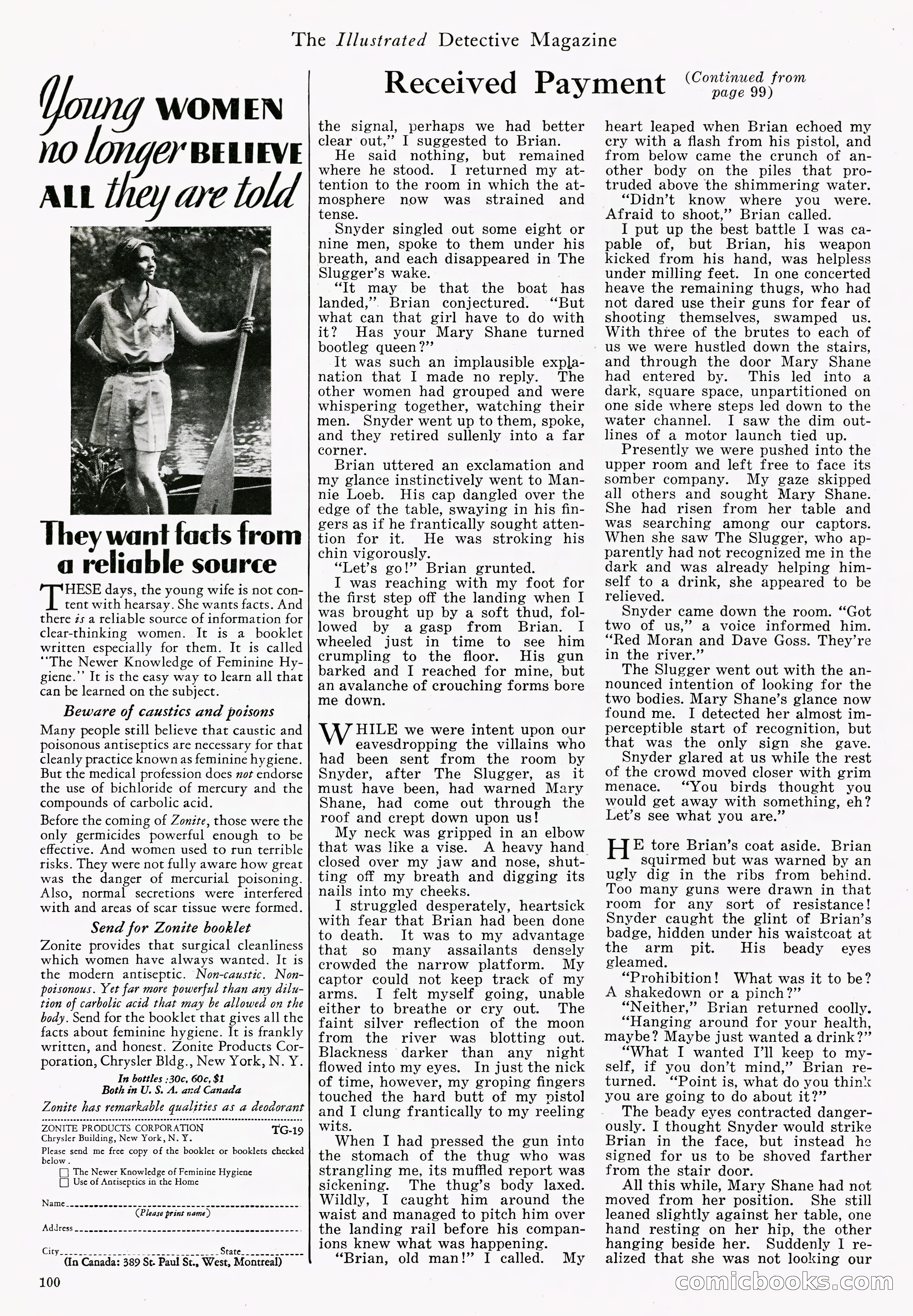 The Illustrated Detective Magazine, September 1931 — page 89 of 114
