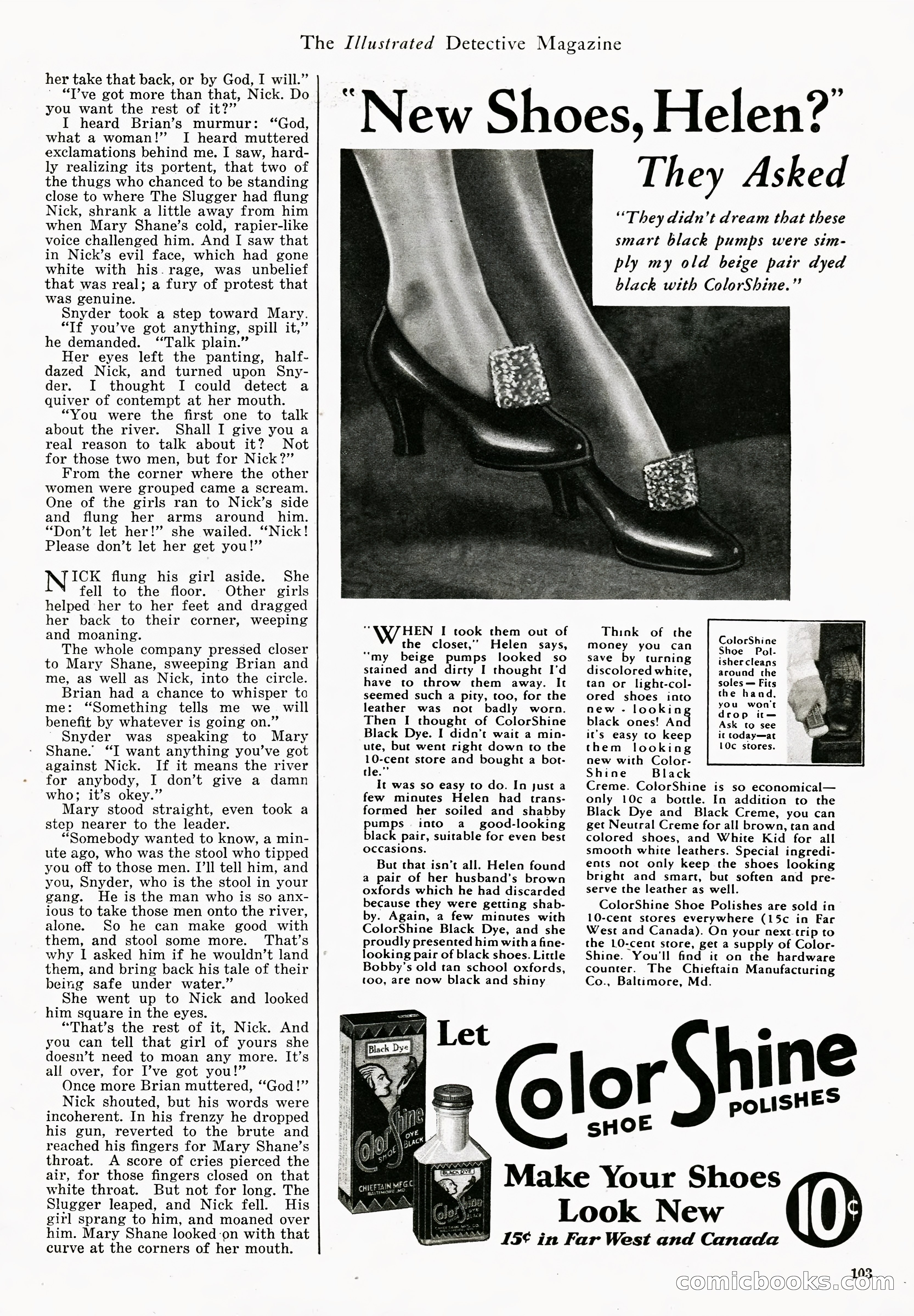 The Illustrated Detective Magazine, September 1931 — page 92 of 114