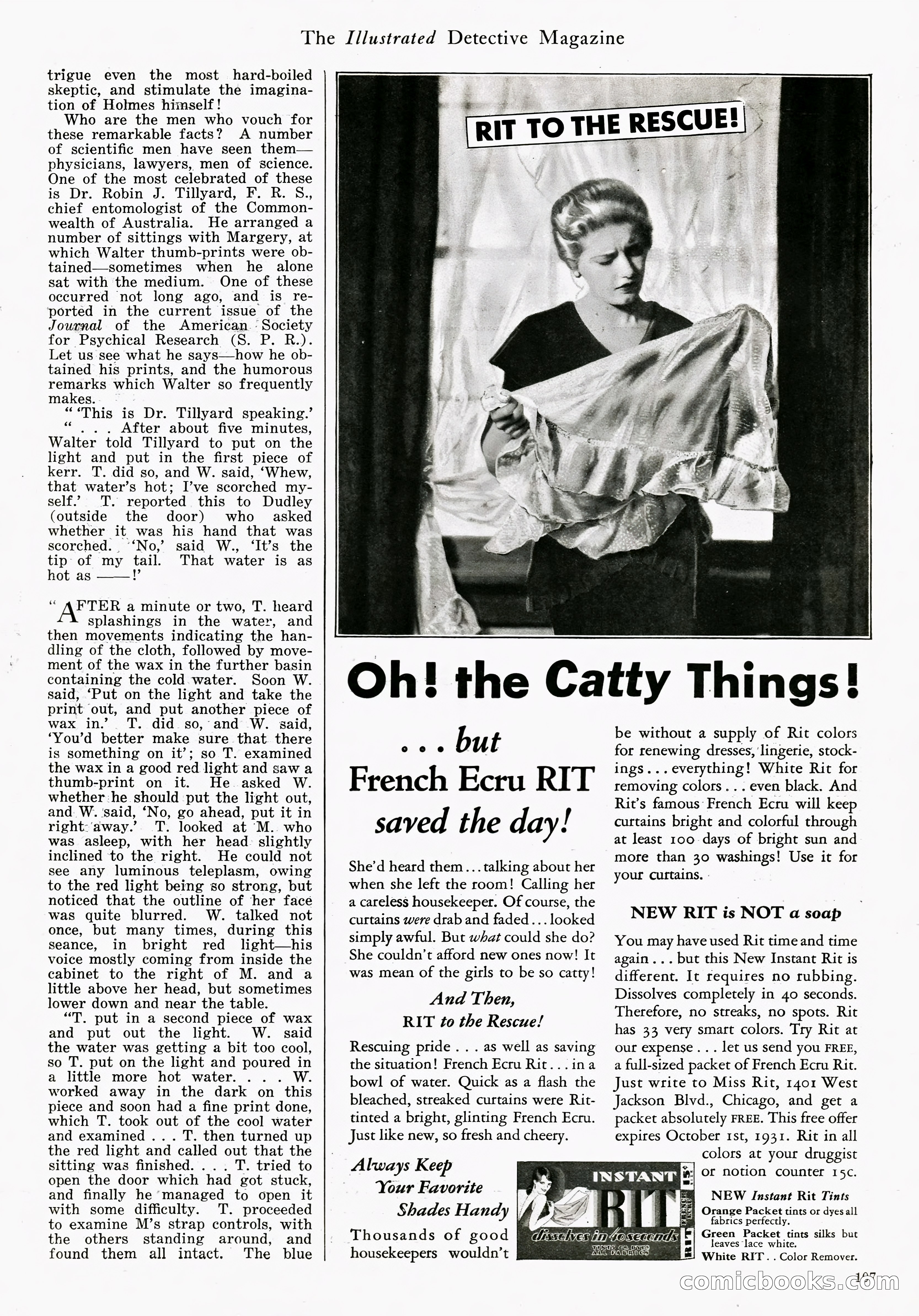 The Illustrated Detective Magazine, September 1931 — page 96 of 114