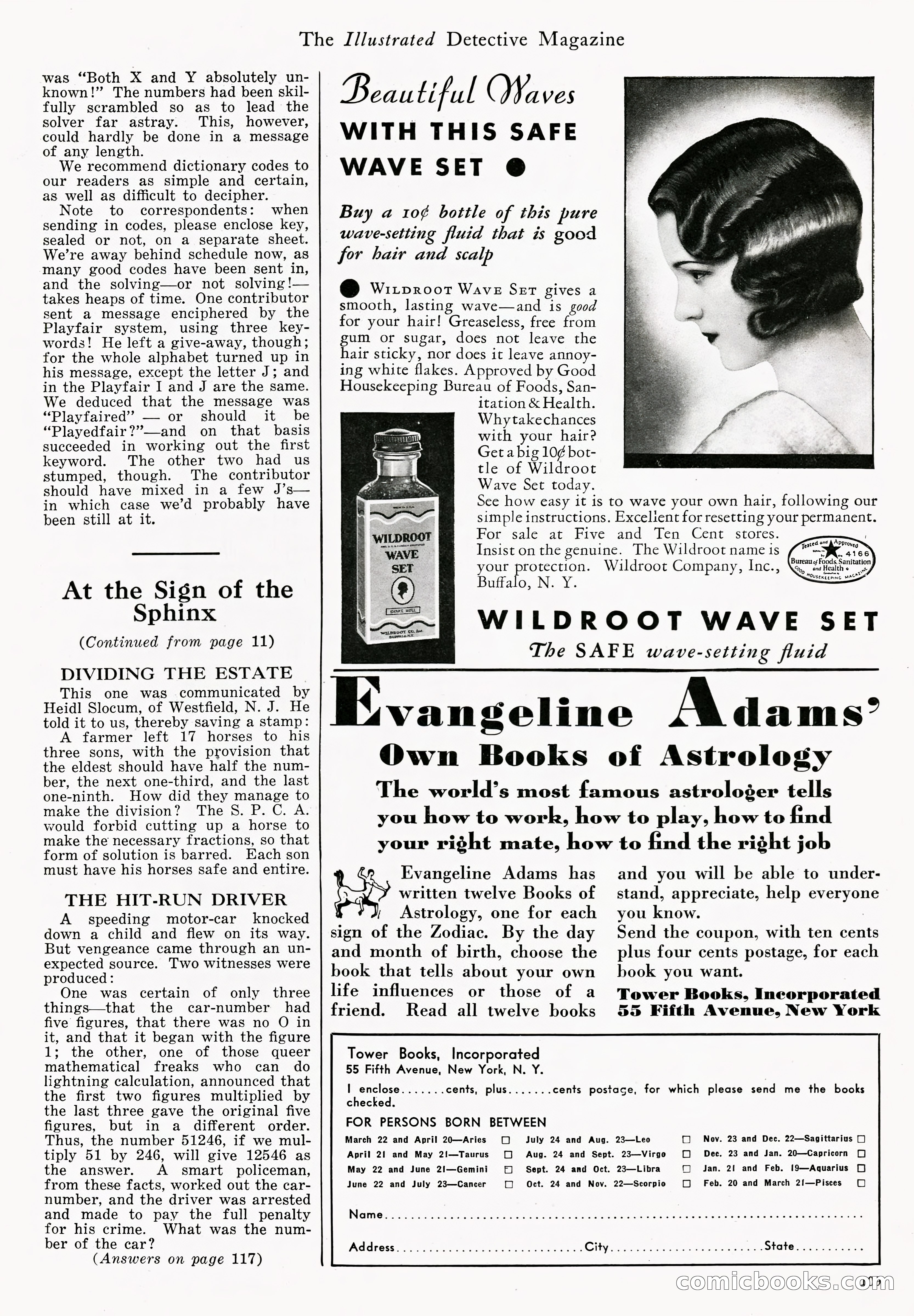 The Illustrated Detective Magazine, September 1931 — page 98 of 114