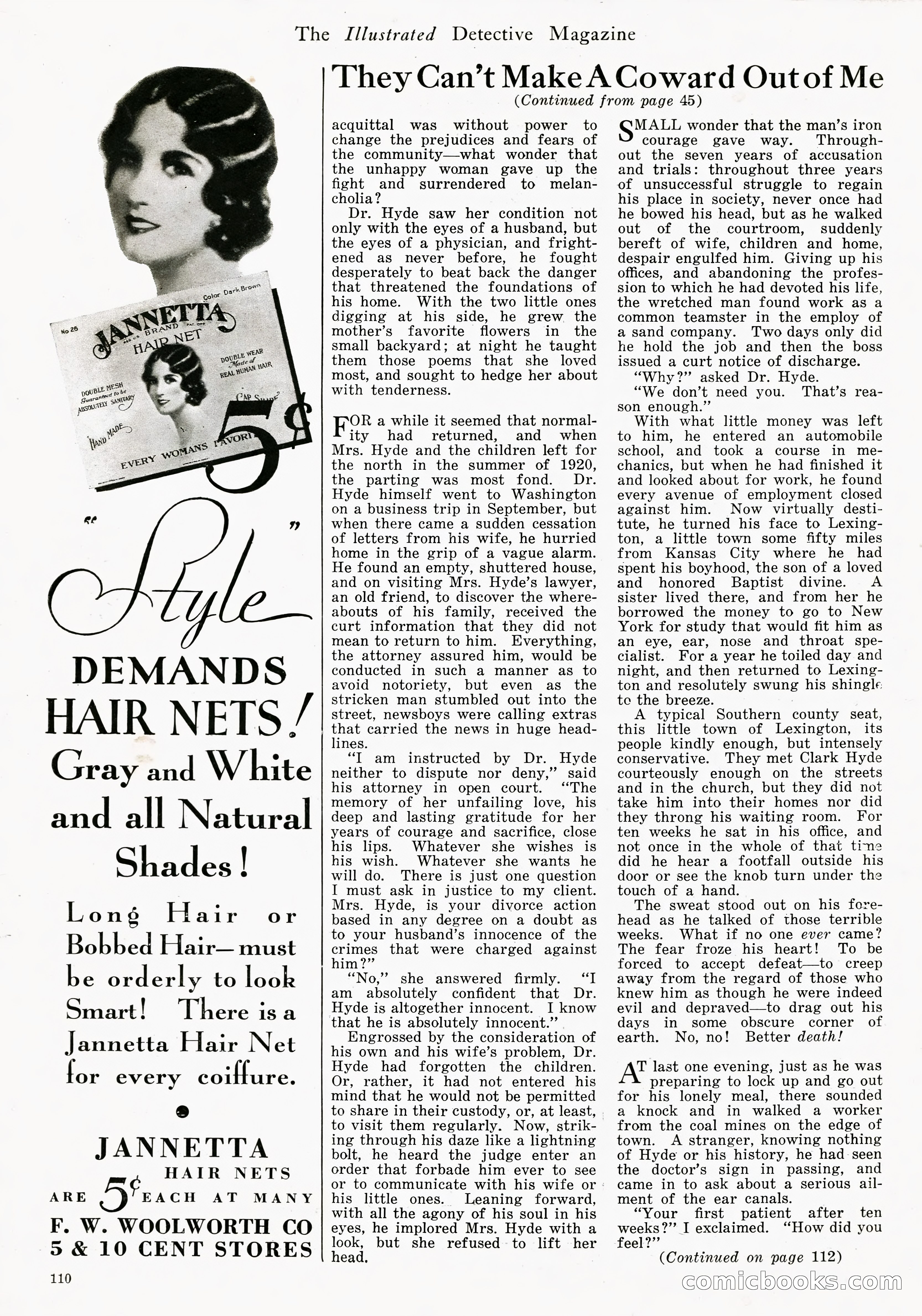 The Illustrated Detective Magazine, September 1931 — page 99 of 114
