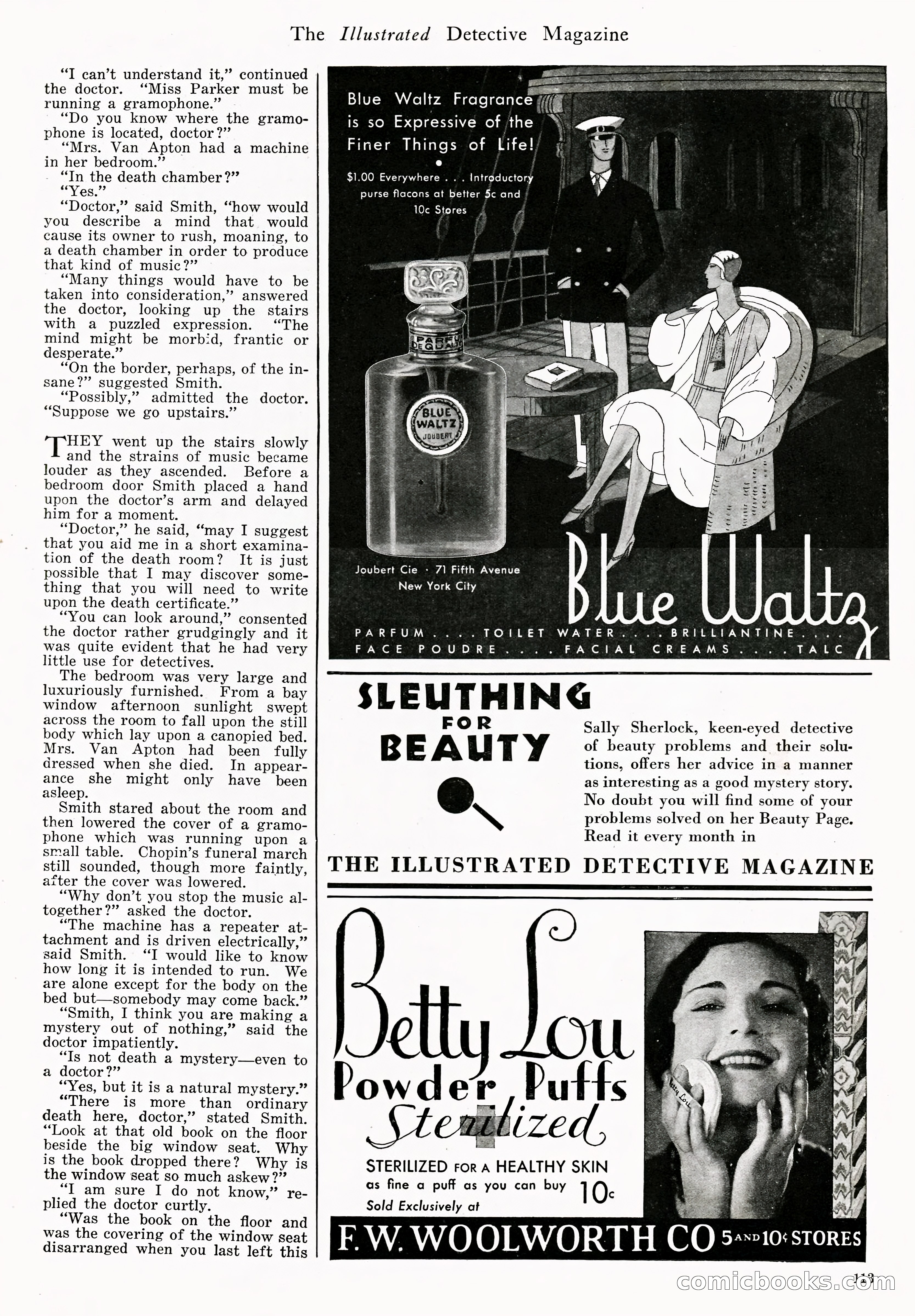 The Illustrated Detective Magazine, September 1931 — page 102 of 114