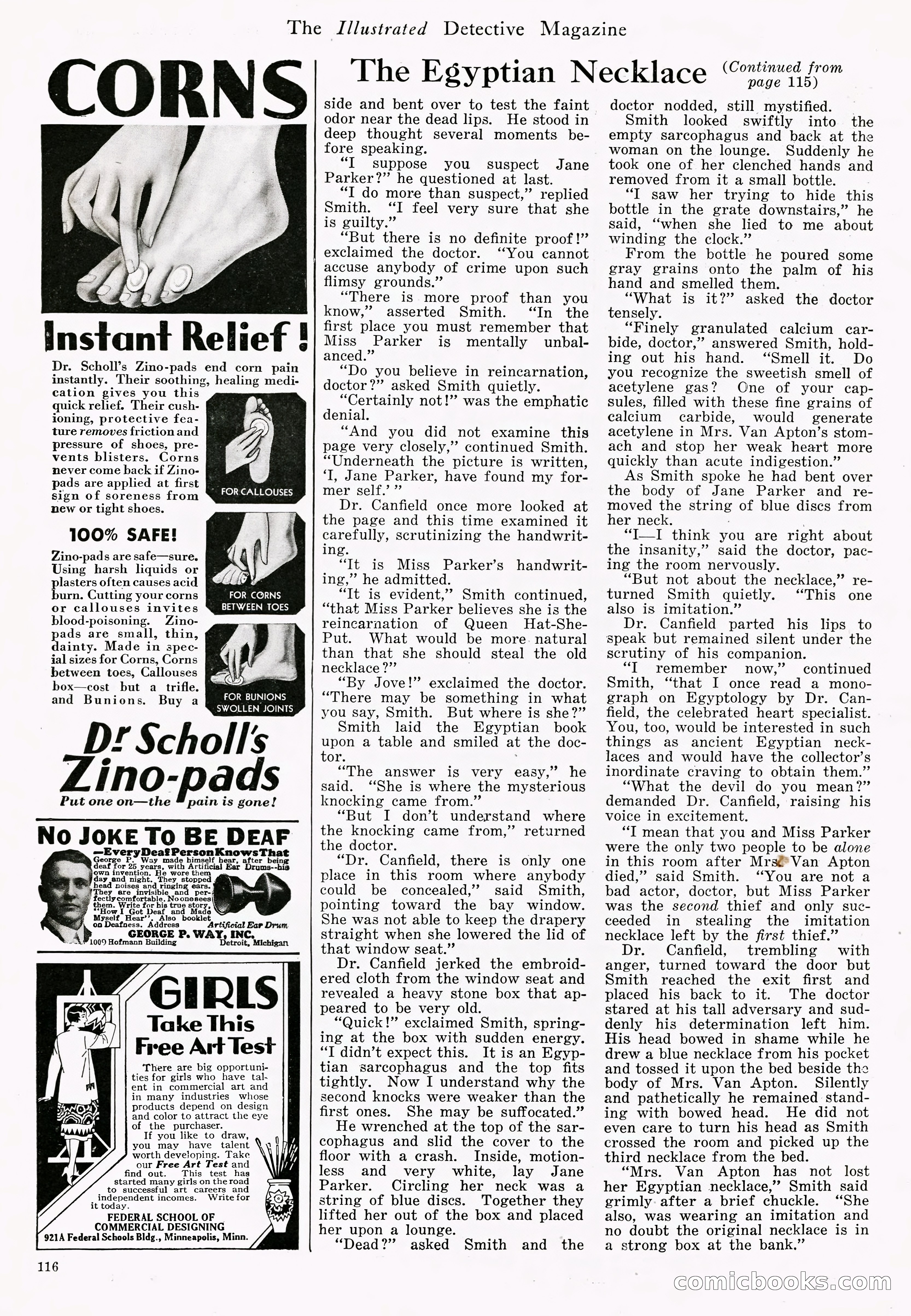 The Illustrated Detective Magazine, September 1931 — page 105 of 114