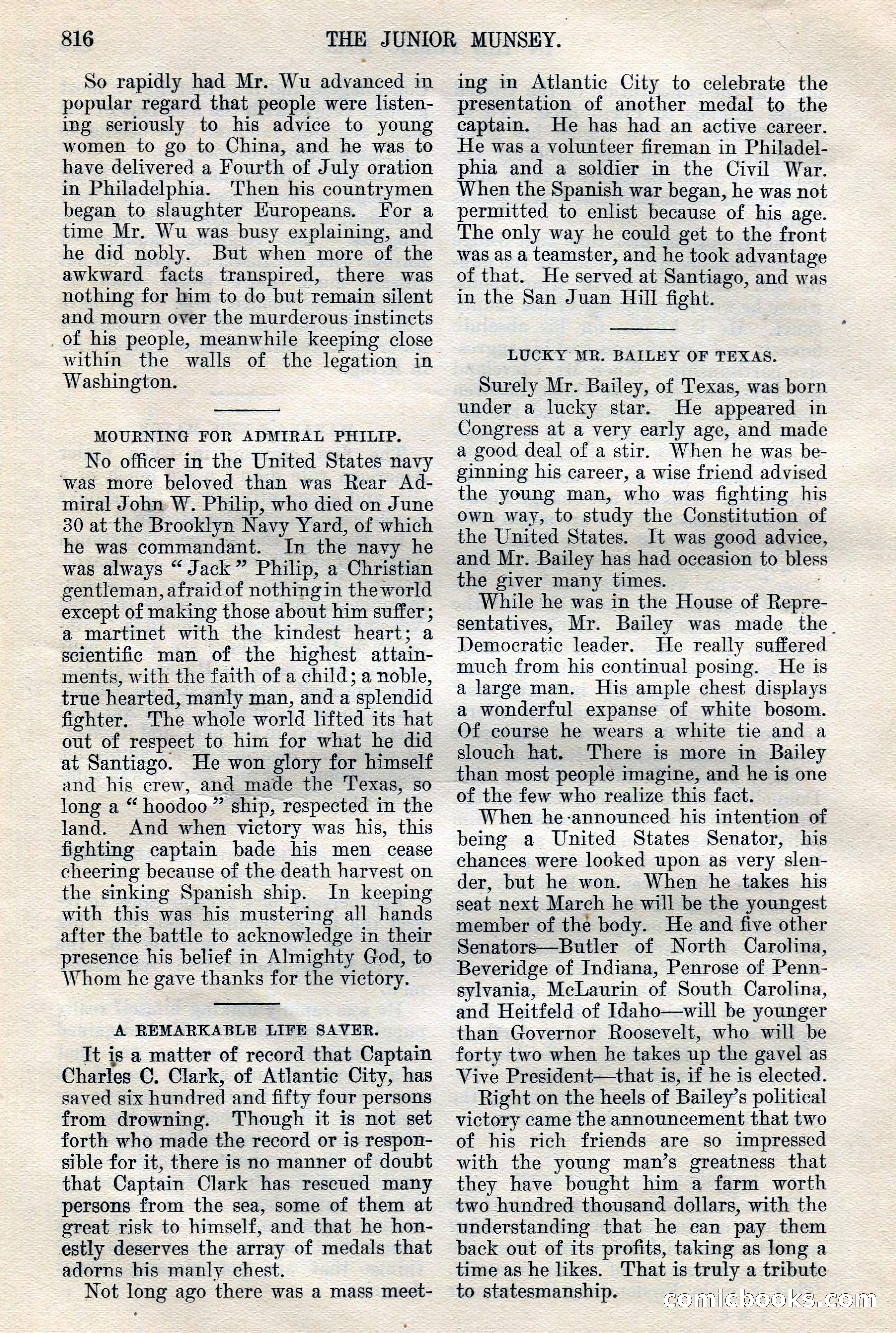 The Junior Munsey, Vol. VIII, No. 6 — page 76 of 164