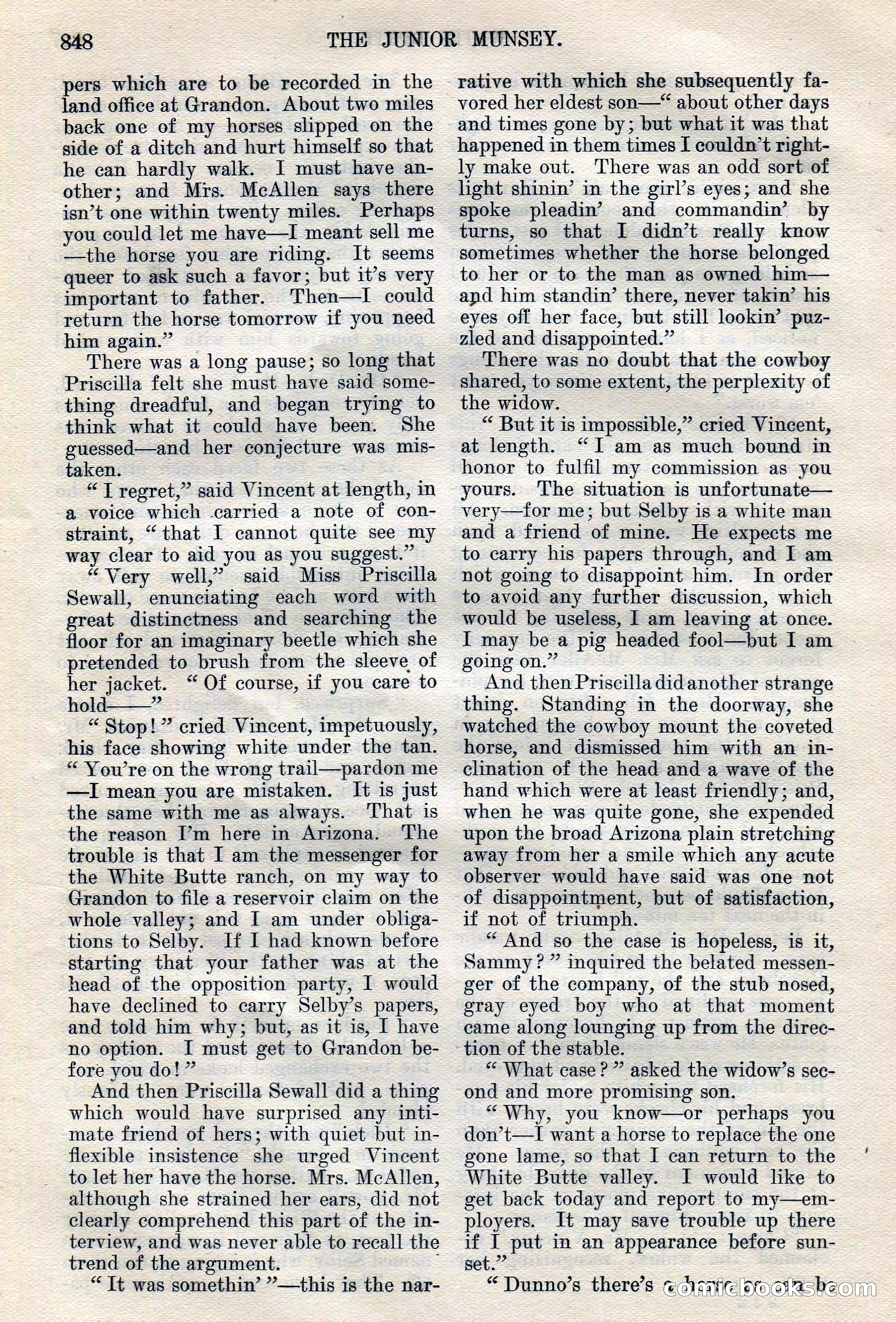 The Junior Munsey, Vol. VIII, No. 6 — page 108 of 164