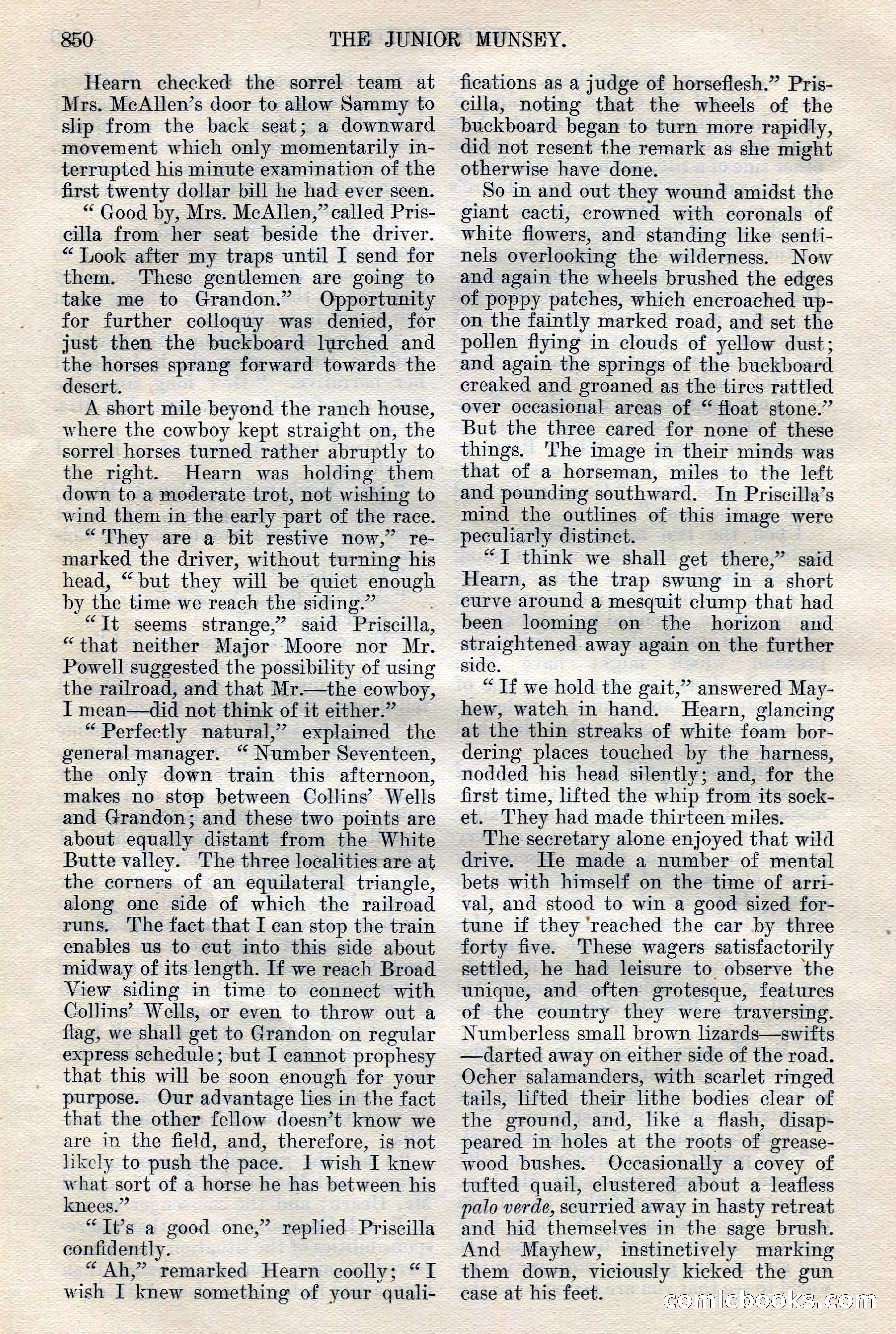 The Junior Munsey, Vol. VIII, No. 6 — page 110 of 164
