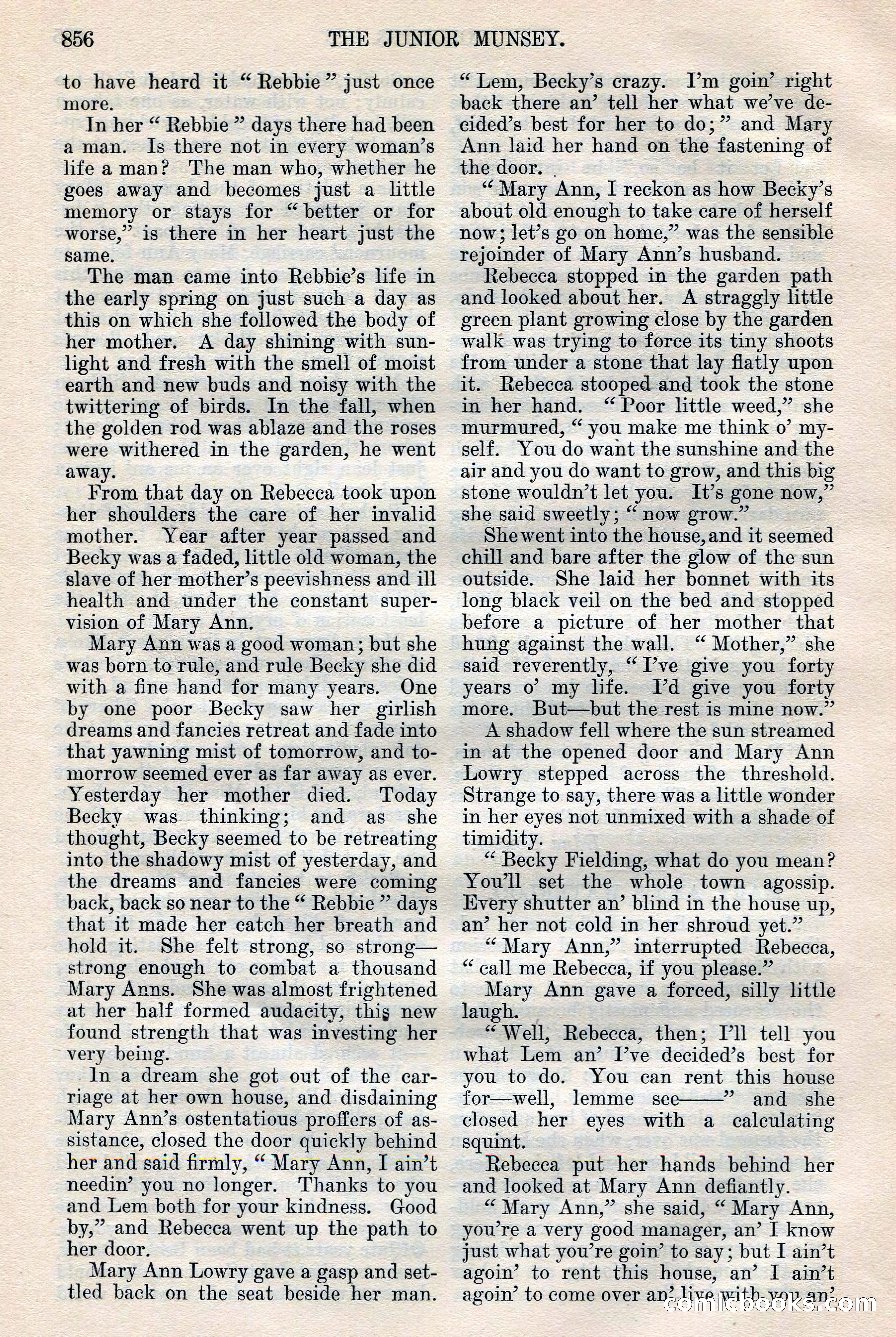 The Junior Munsey, Vol. VIII, No. 6 — page 116 of 164